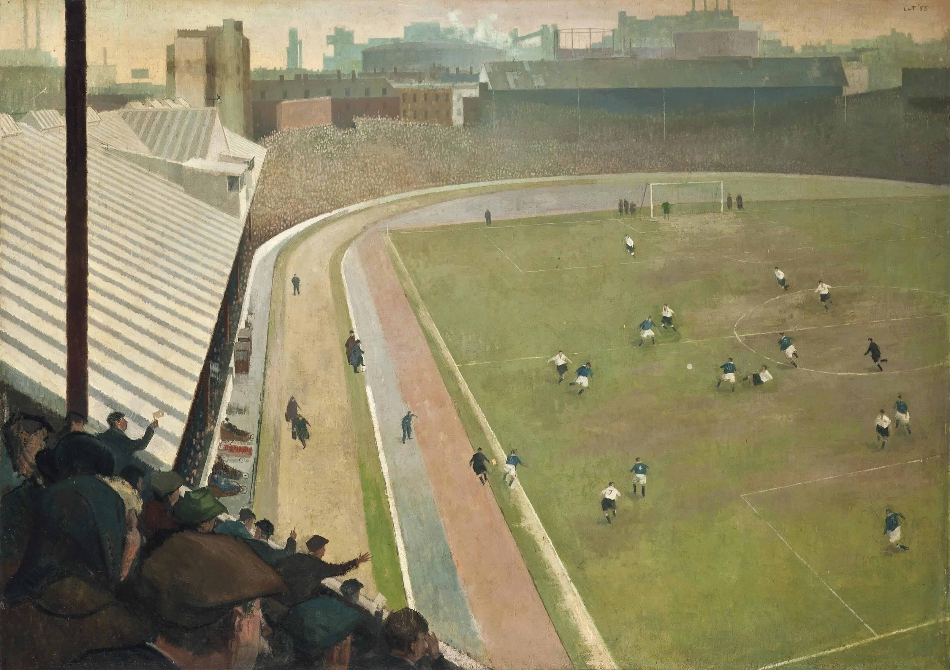 Image result for stamford bridge stadium painting