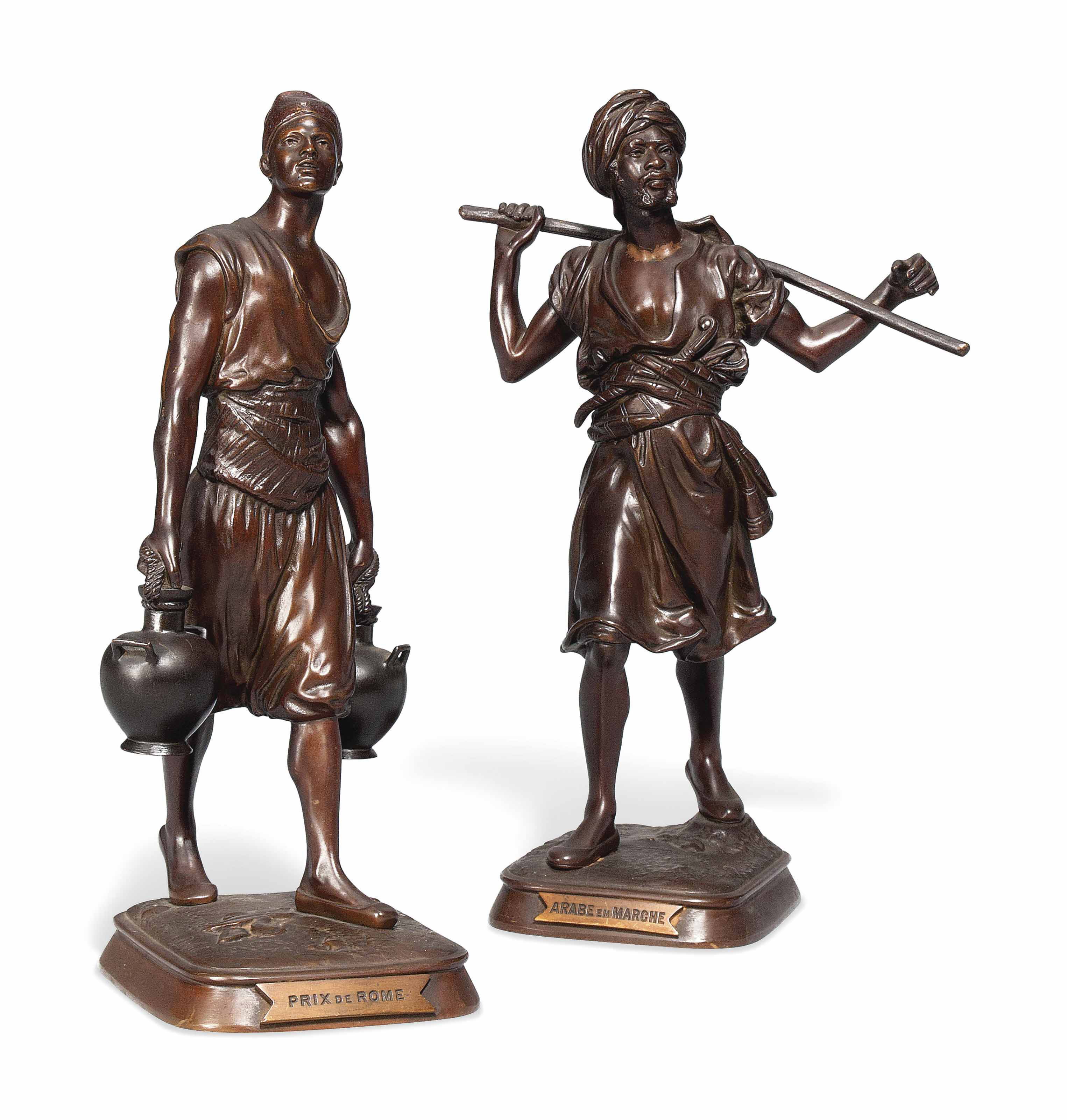 solid bronze figures