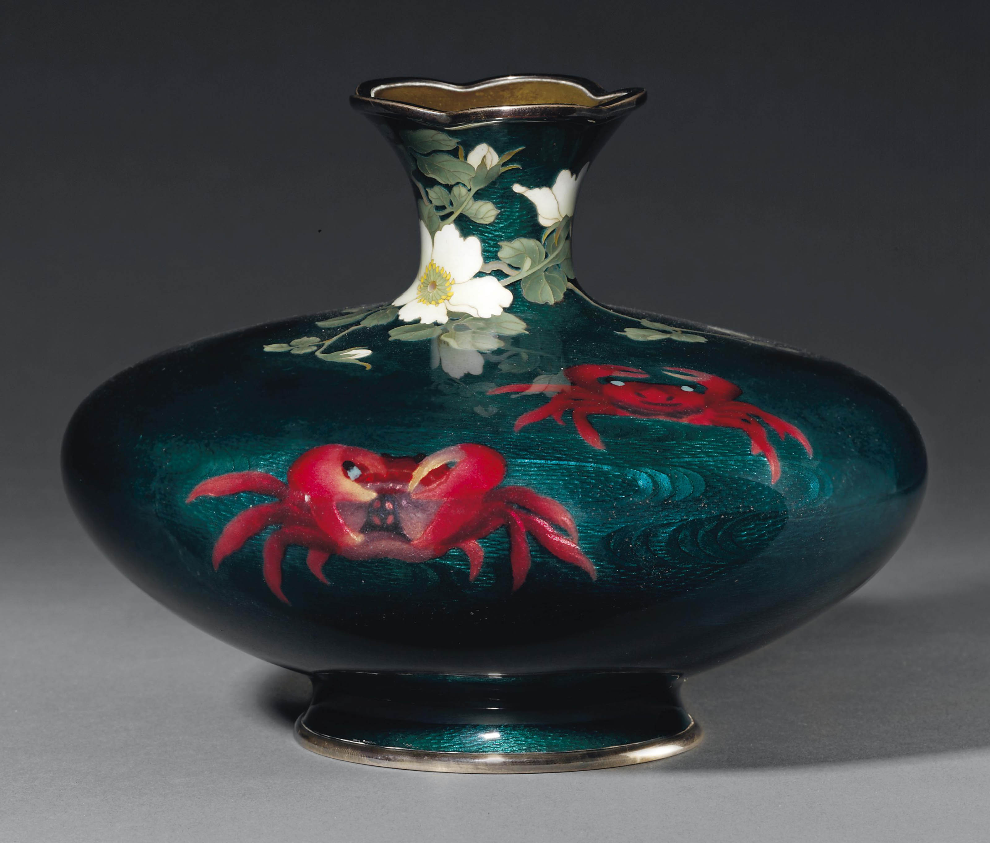A Cloisonné Vase , ATTRIBUTED TO THE ANDO MEIJI PERIOD (LATE
