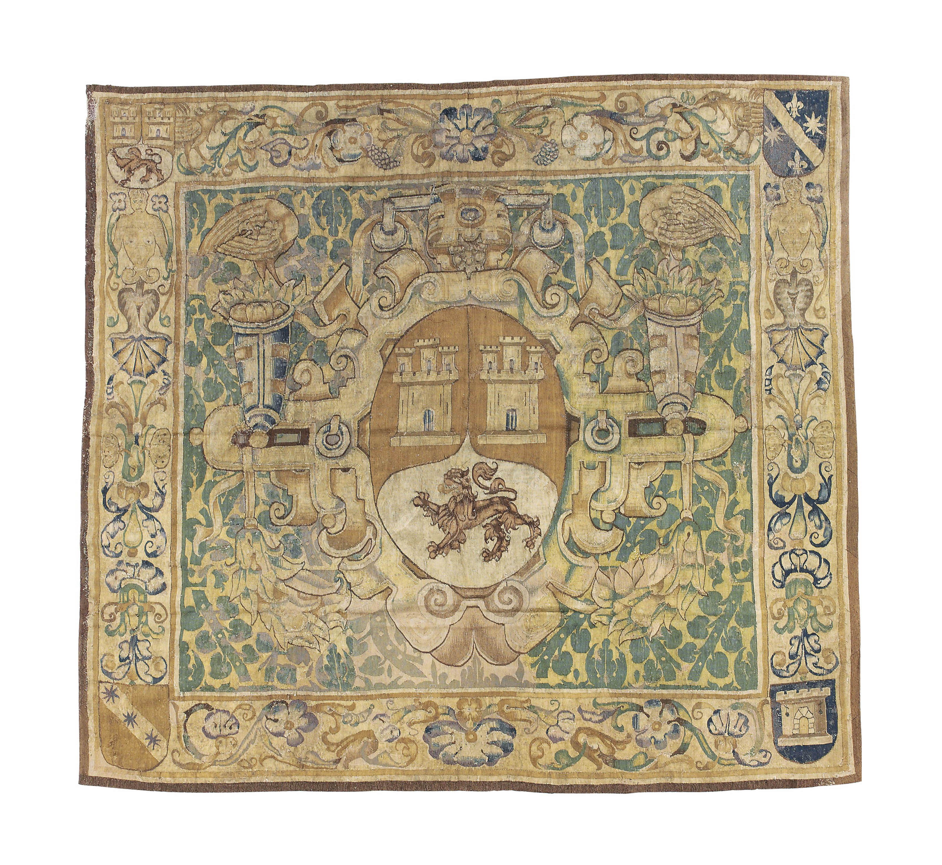 A SPANISH ARMORIAL TAPESTRY , 16TH CENTURY Christie's