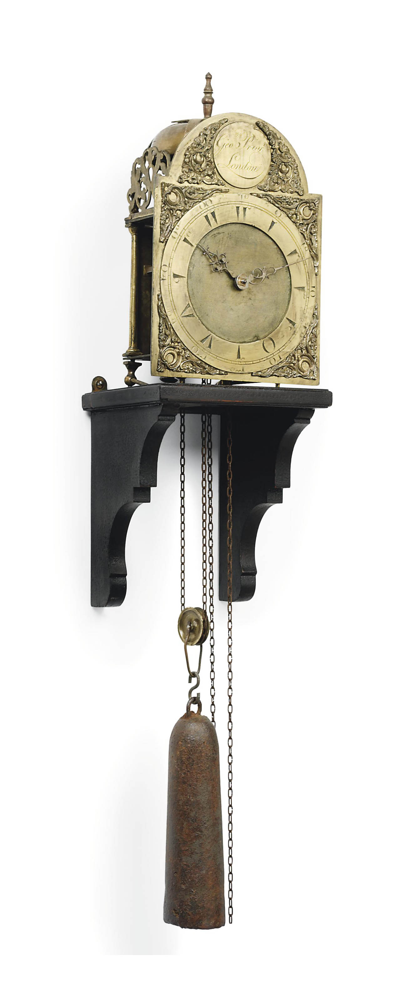 A III BRASS STRIKING LANTERN CLOCK FOR THE TURKISH MARKET