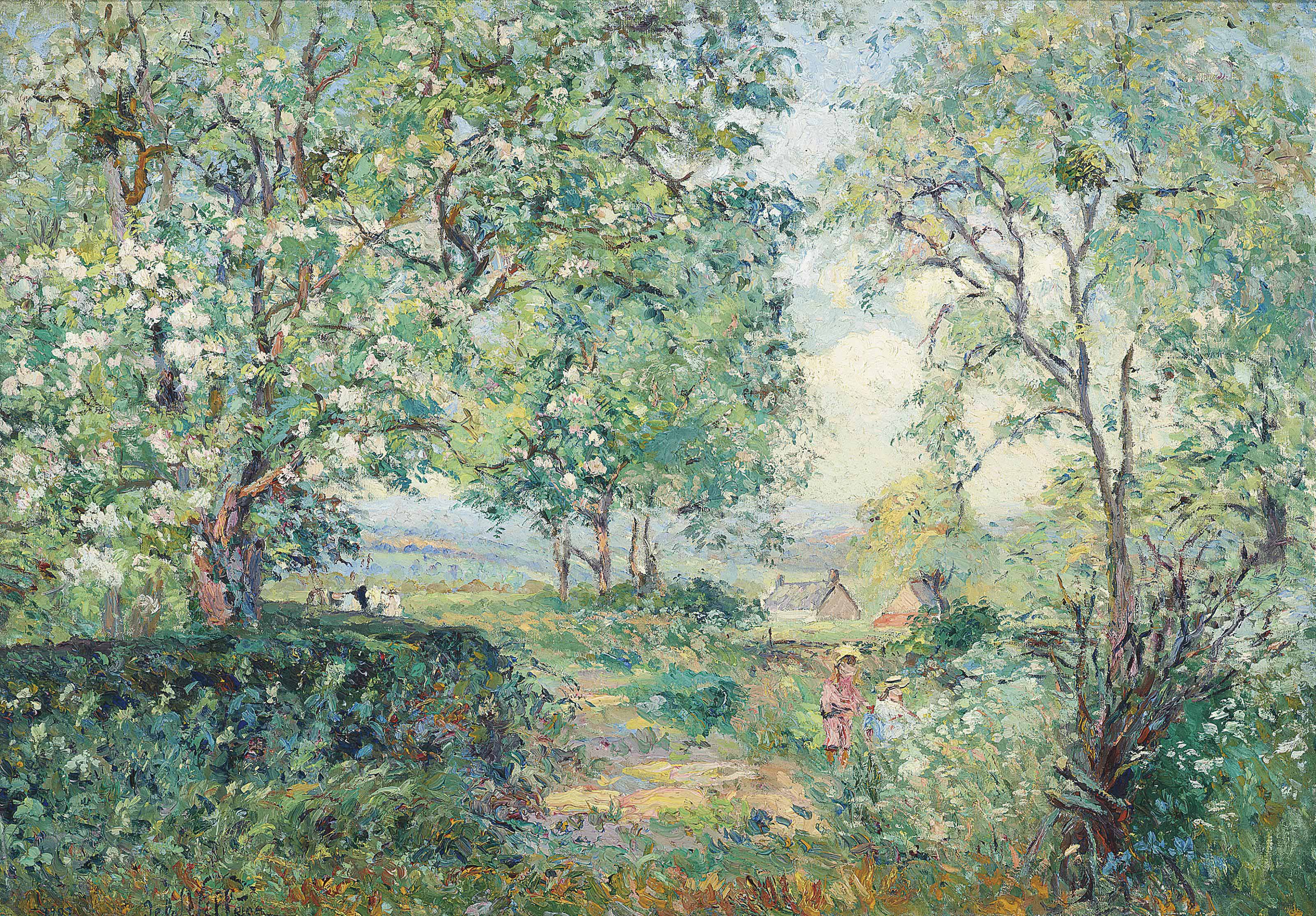 Emmanuel De La Villéon (18581944) , L'acacia Christie's
