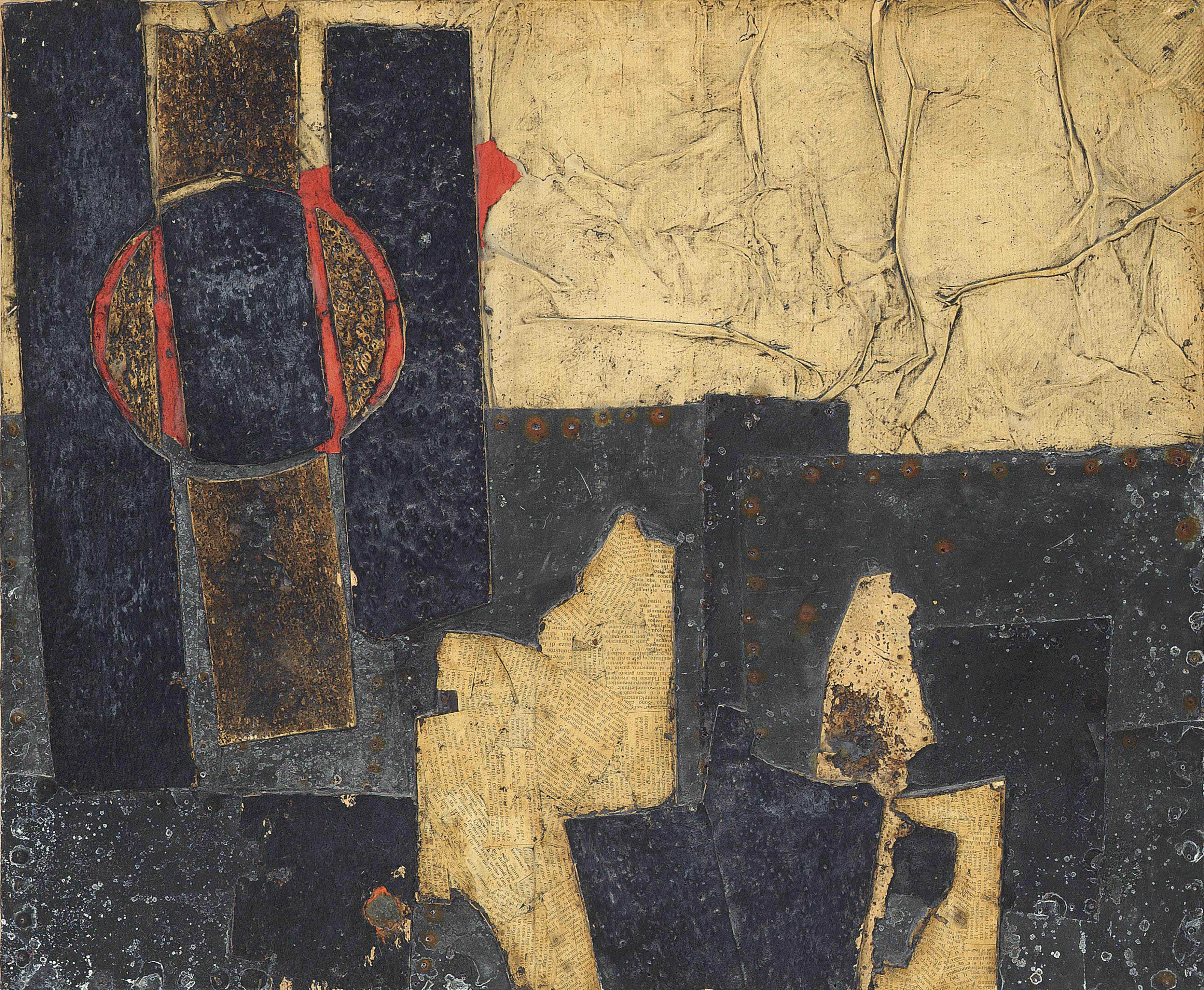 Roberto Crippa (Italian, 19211972) , Moon landscape Christie's