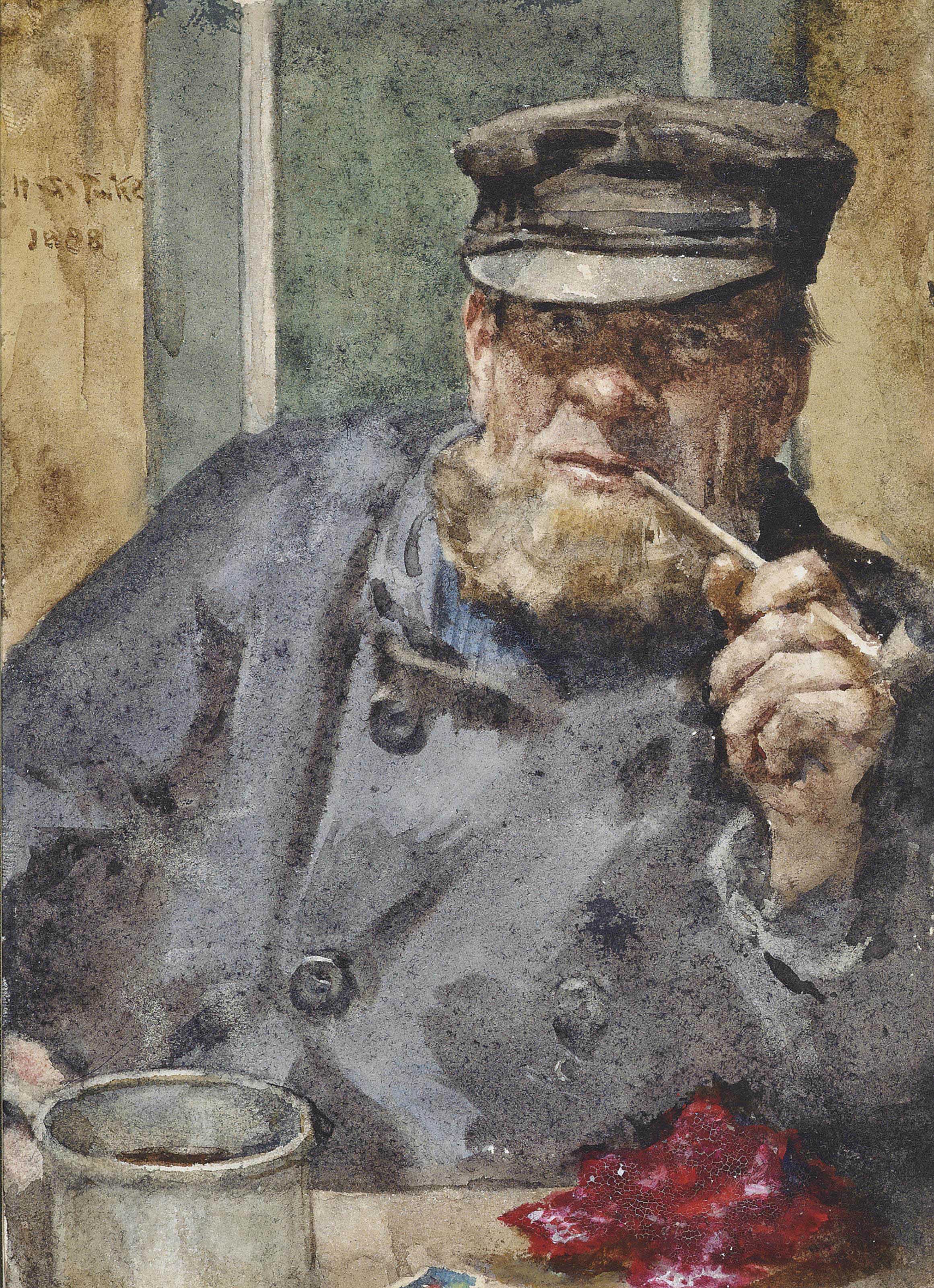 Henry Scott Tuke, R.A., R.W.S. (18581929) , The Old Sea Dog Christie's