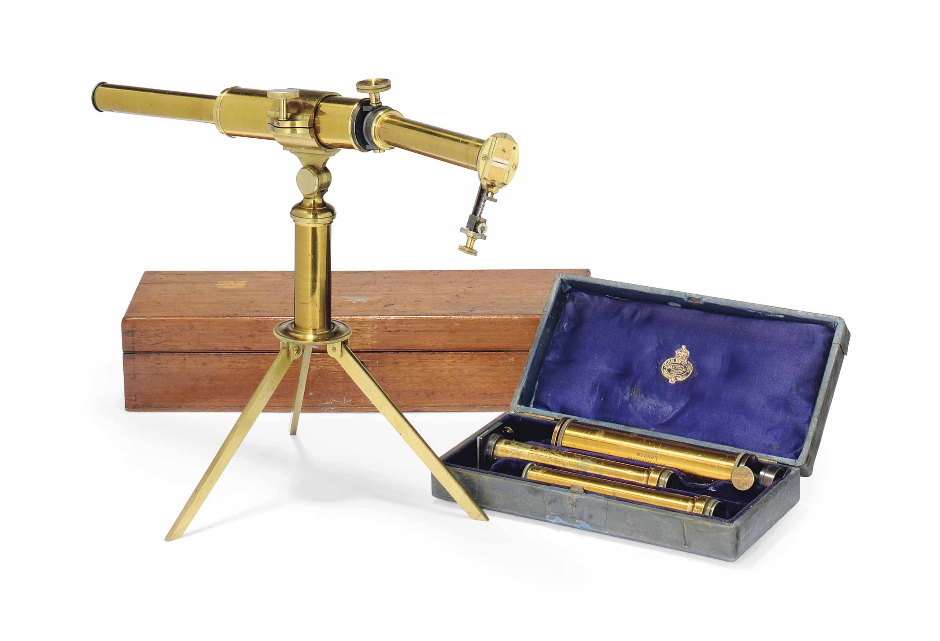Two direct vision spectroscopes , JOHN BROWNING, MID19TH CENTURY