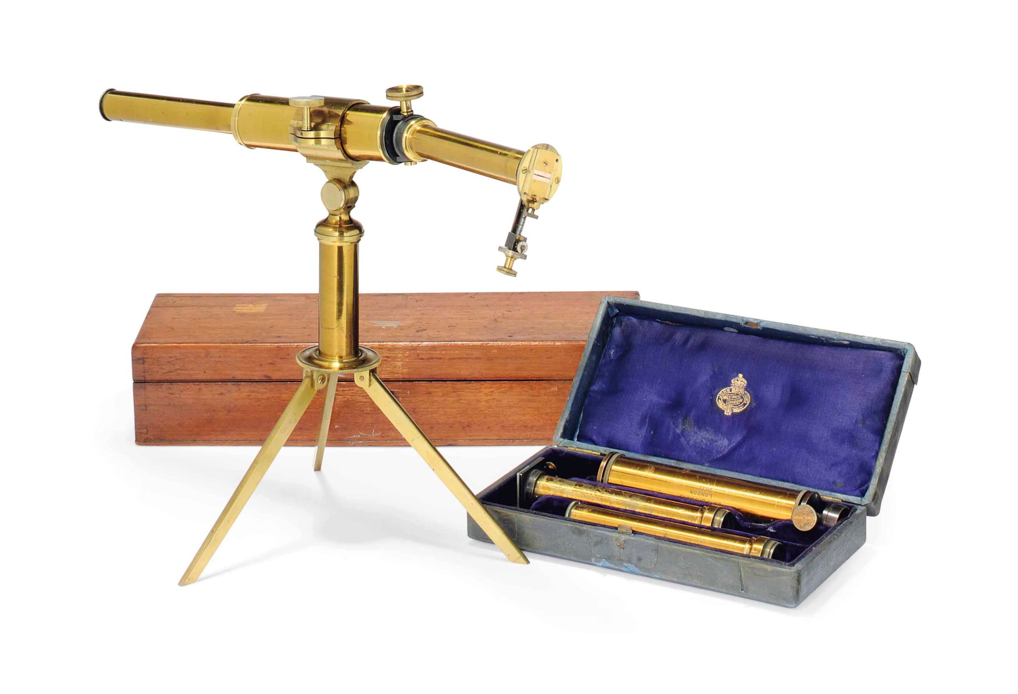 Two direct vision spectroscopes , JOHN BROWNING, MID19TH CENTURY
