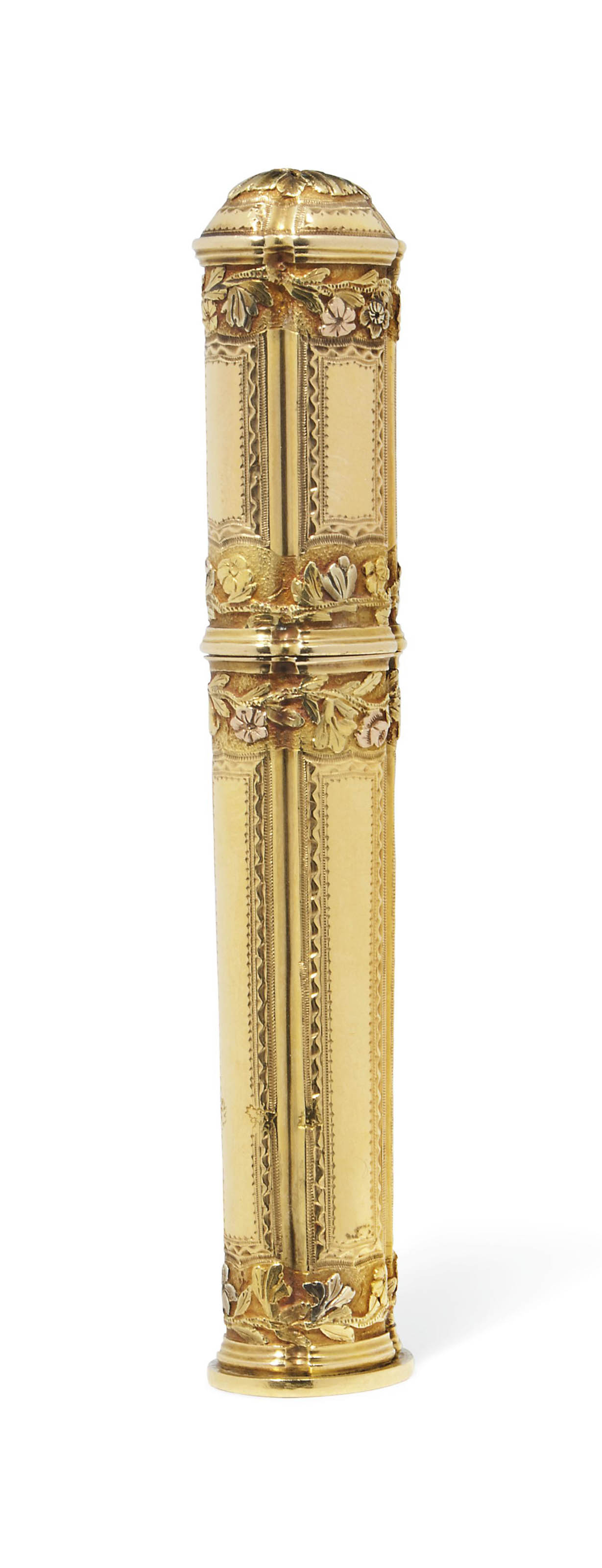 A FRENCH TWOCOLOUR GOLD SEALING WAX CASE , PARIS, 17621768 Christie's