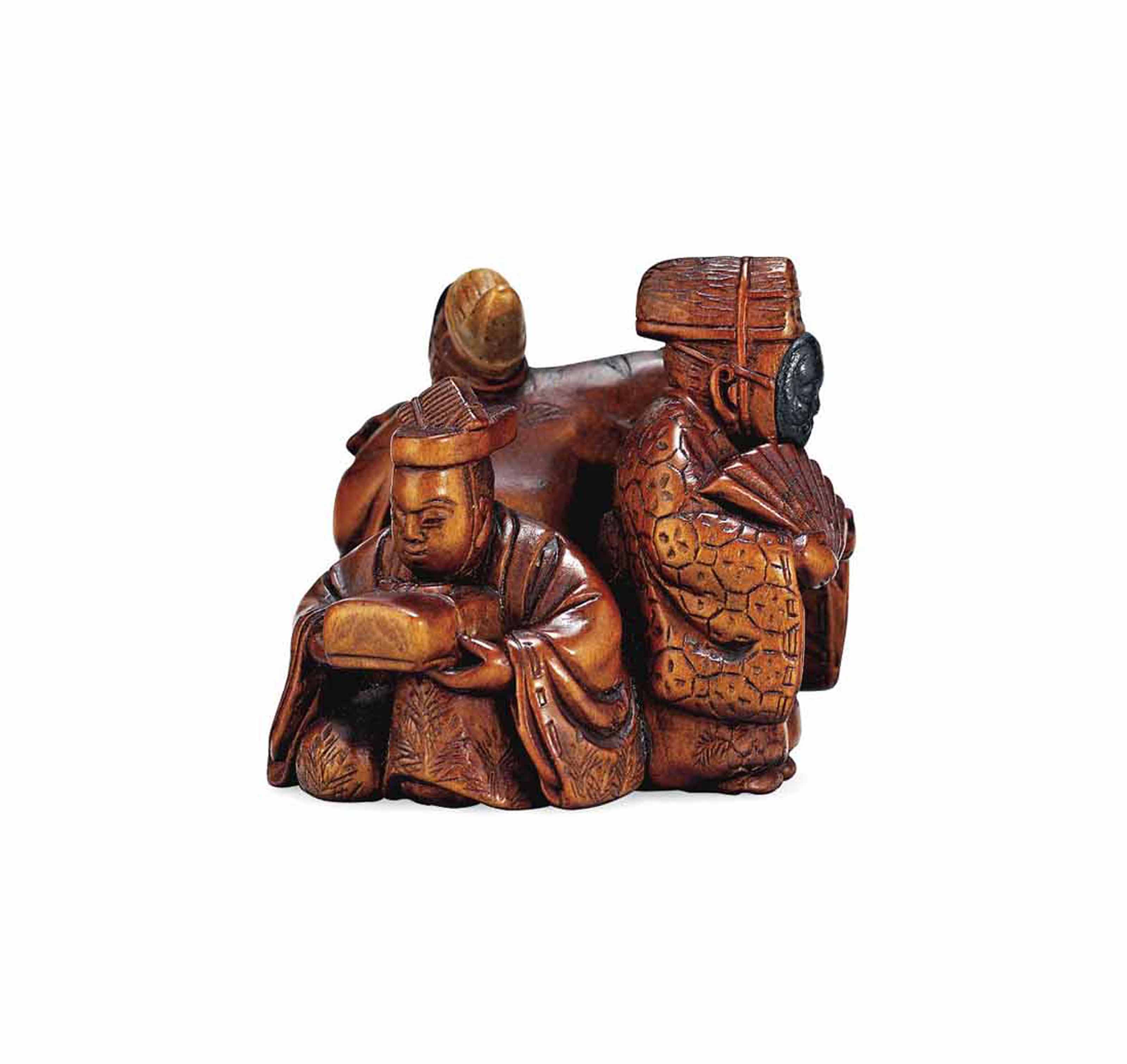 A Wood Netsuke