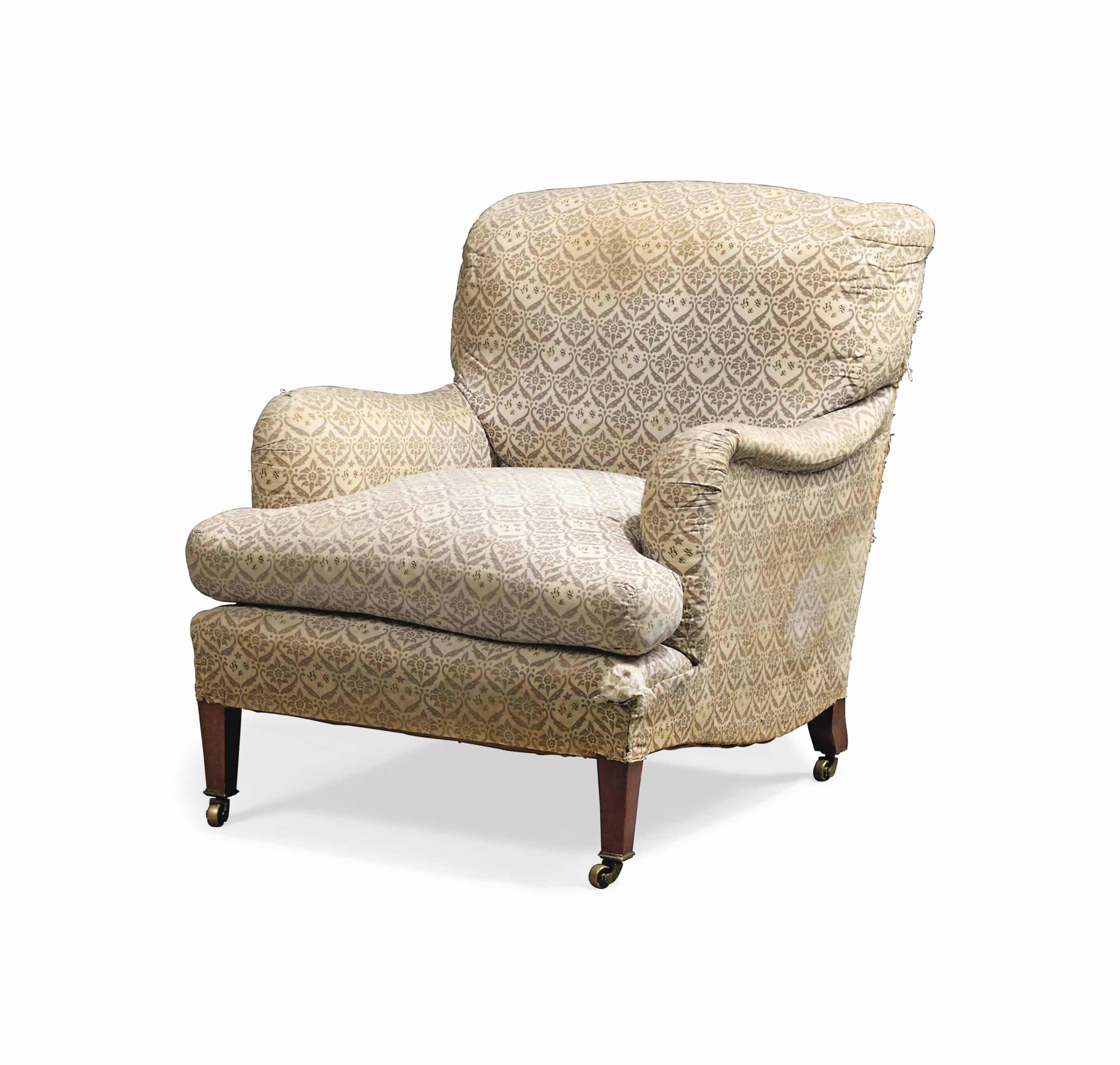 A HOWARD ARMCHAIR , BY HOWARD AND SONS, EARLY 20TH CENTURY Christie's