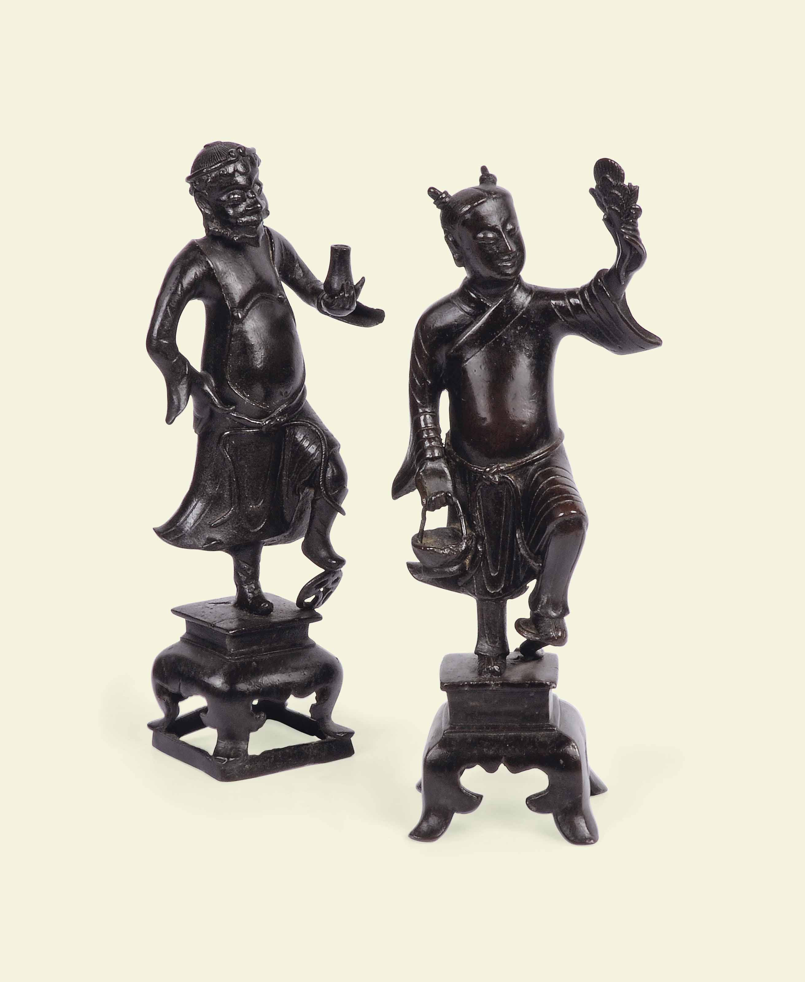 solid bronze figures