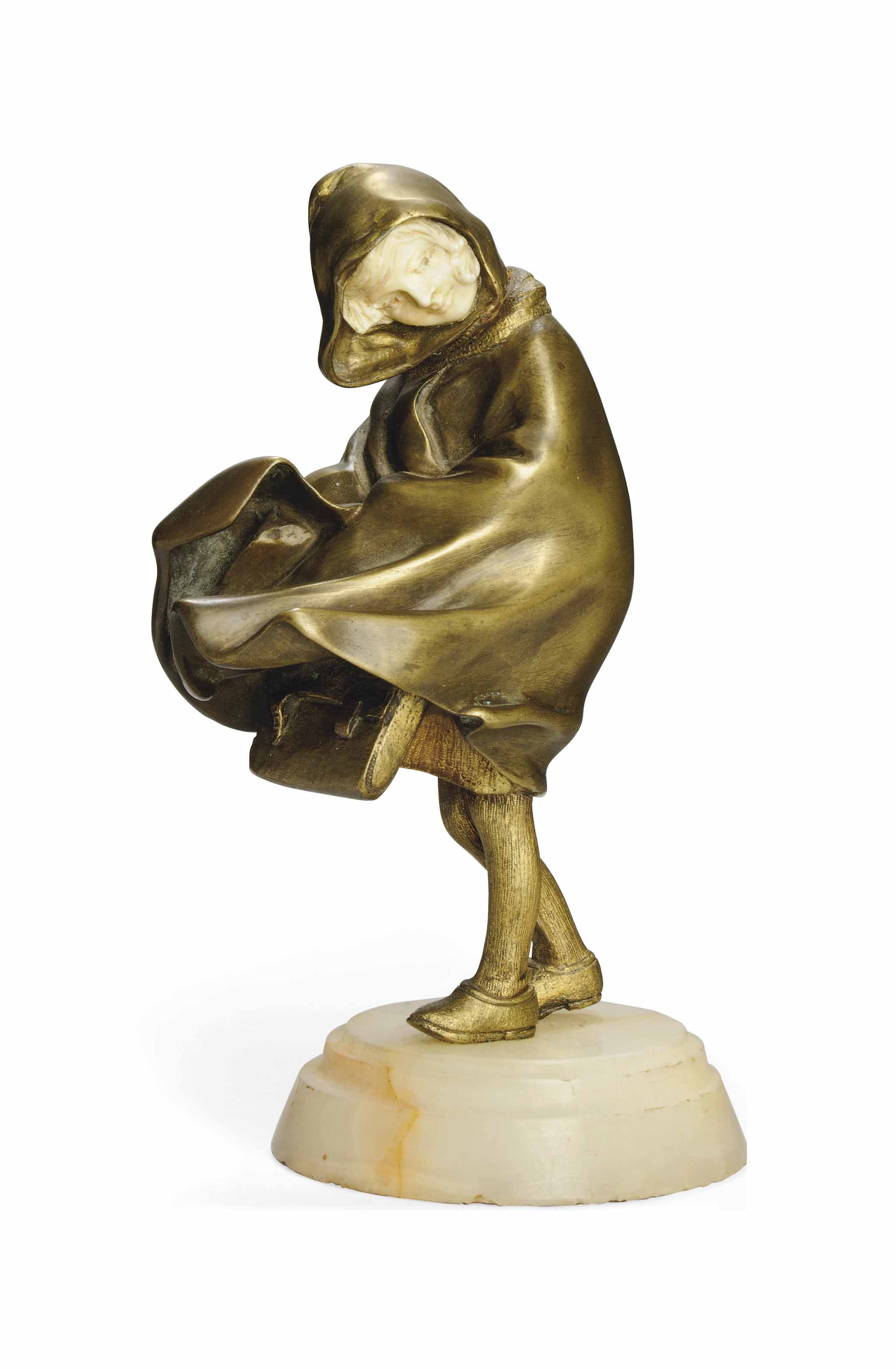bronze and ivory figures