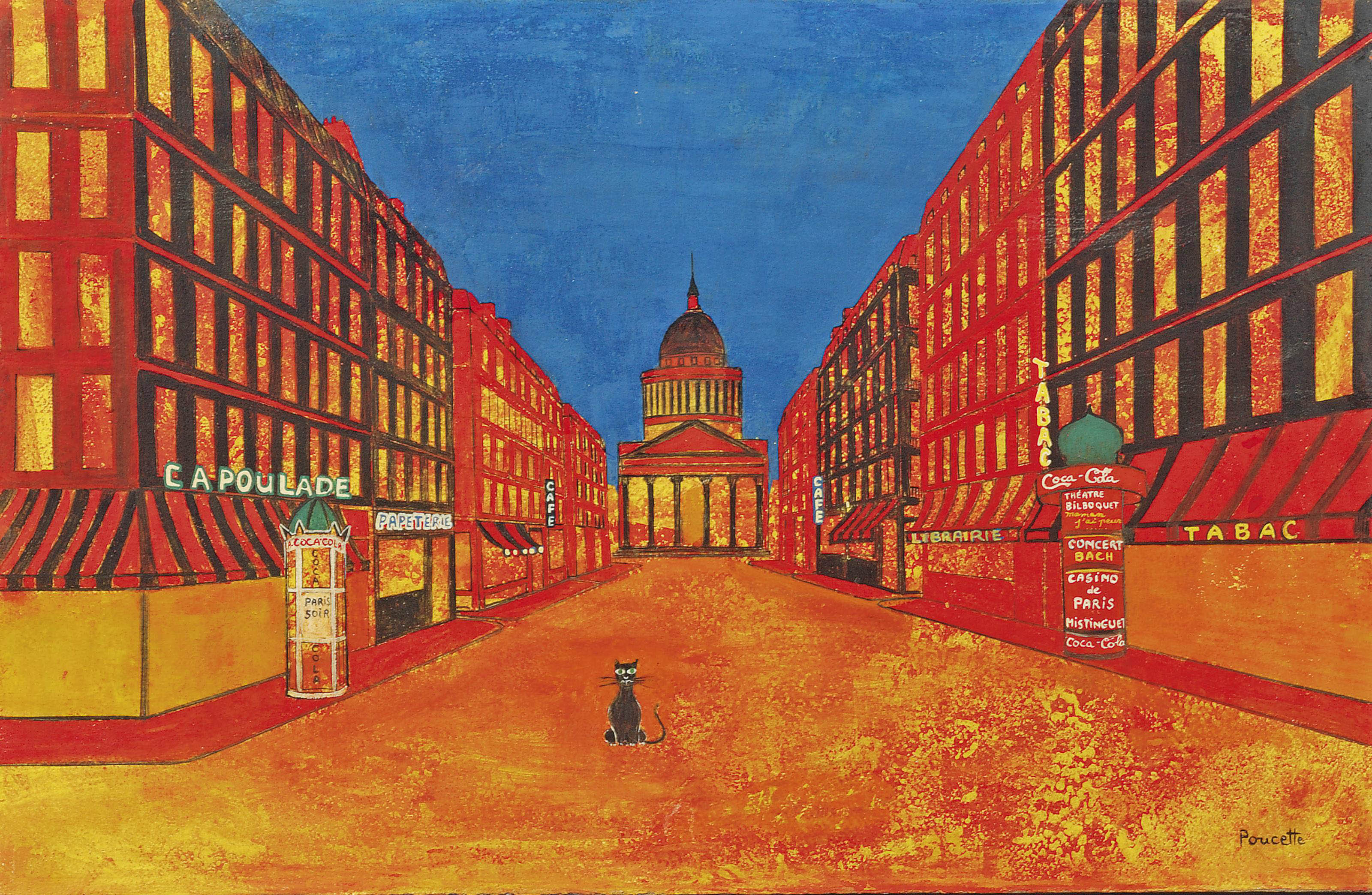 Poucette (French, 19352006) , Boulevard Saint Michel, Paris Christie's