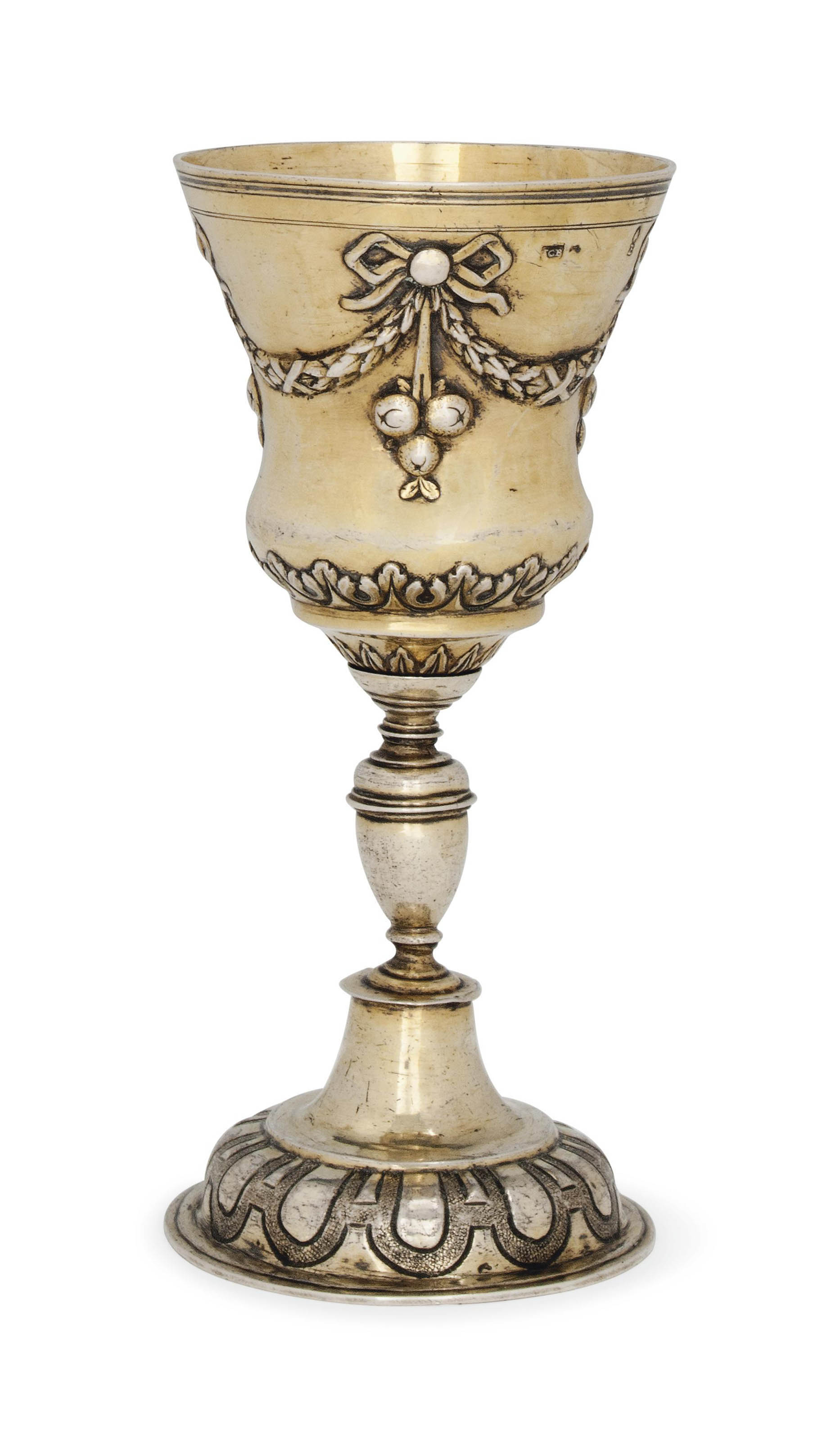 german silver goblets