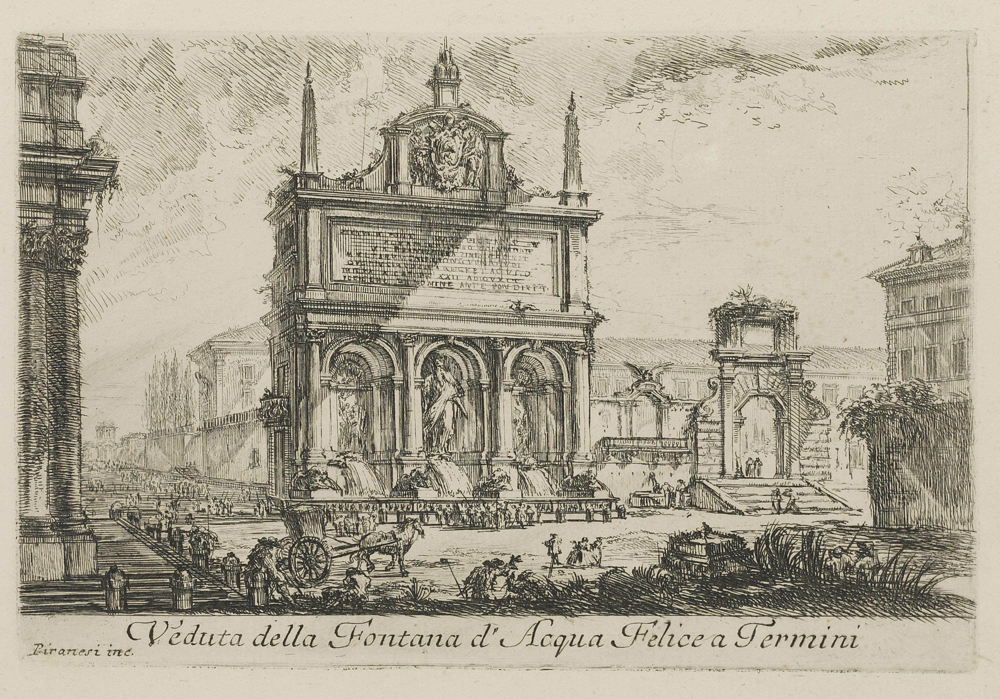 Piranesi Varie Vedute Di Roma Antica E Moderna Disegnate E