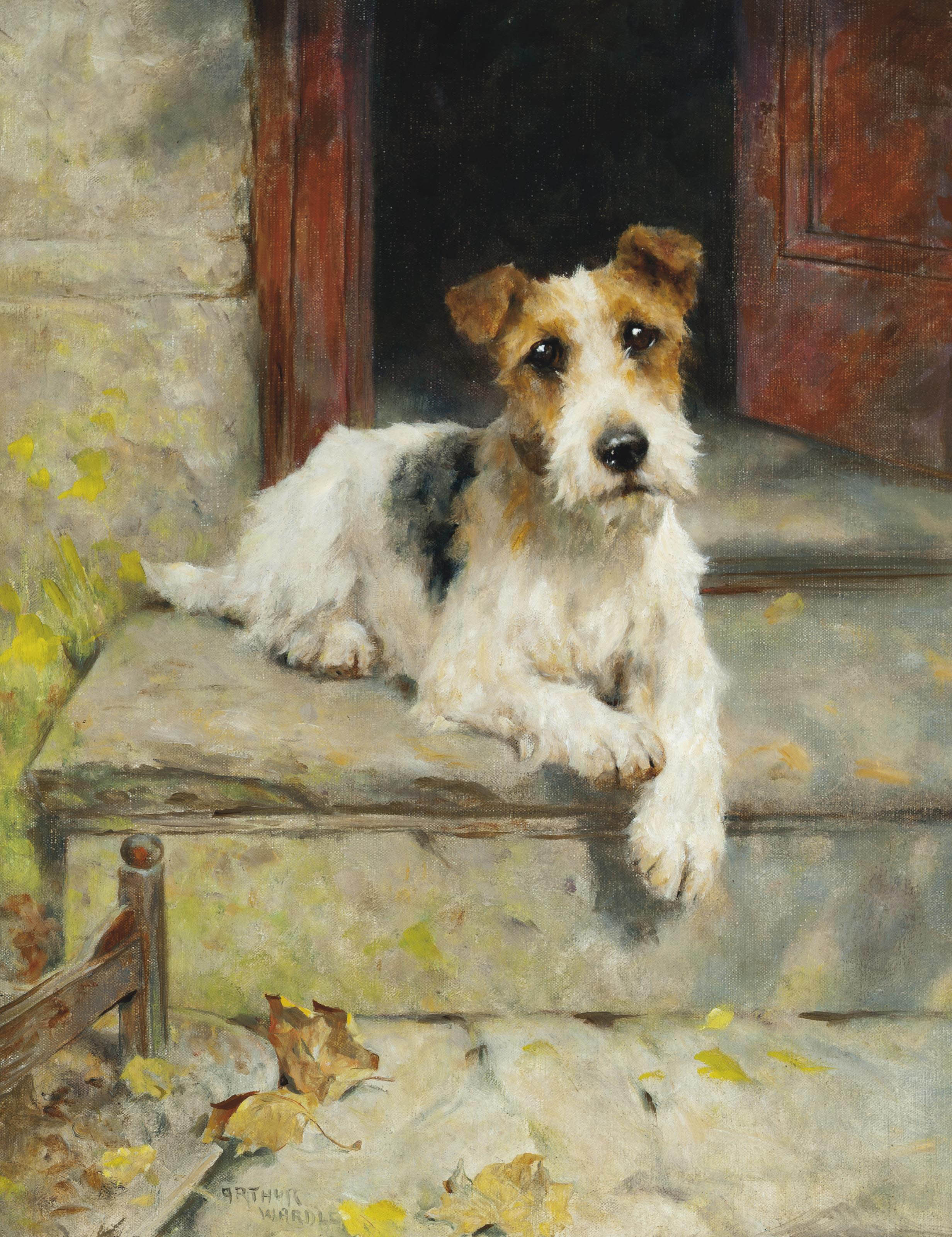 arthur wardle dog paintings