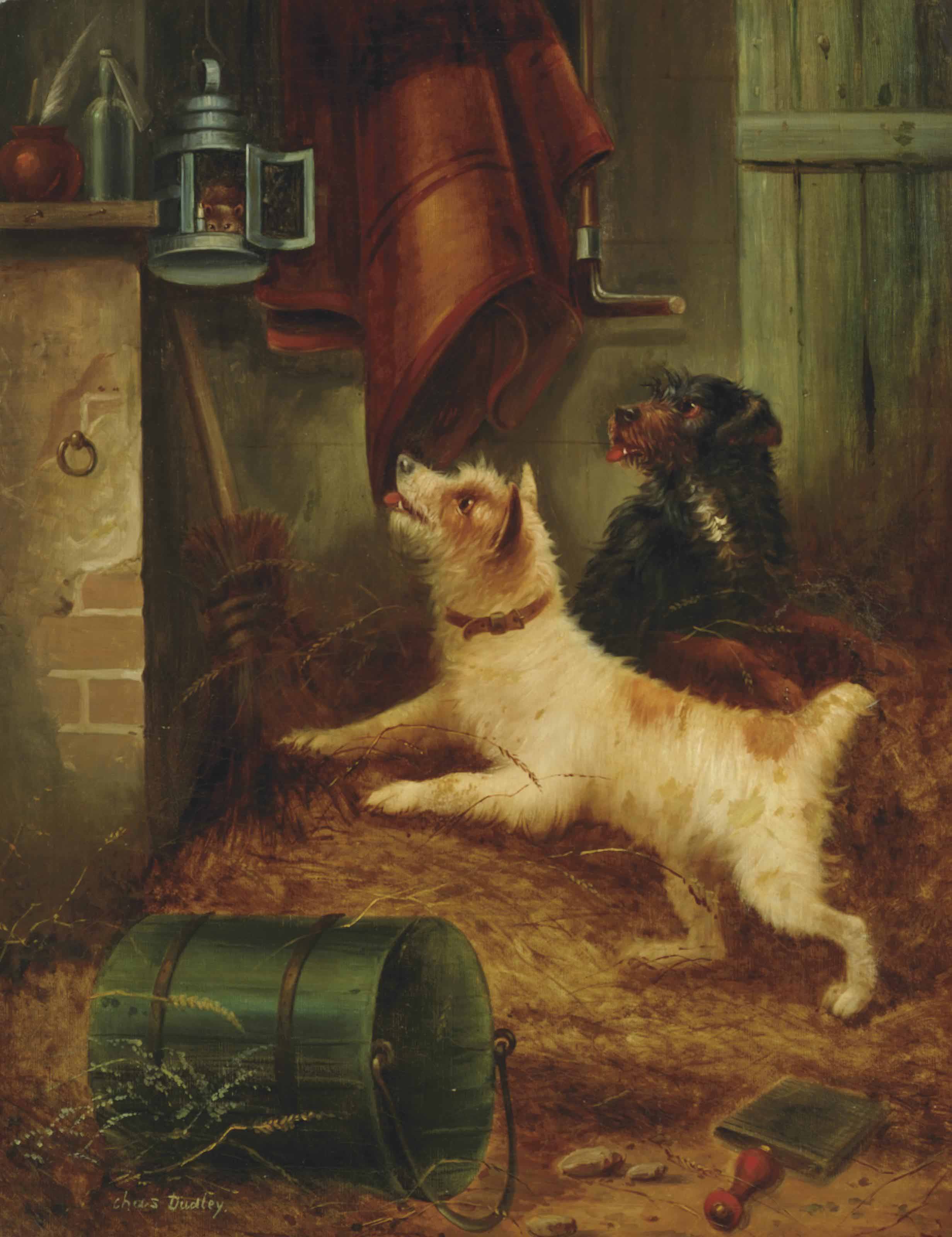 Charles Dudley, 19th Century , Alight with interest Christie's