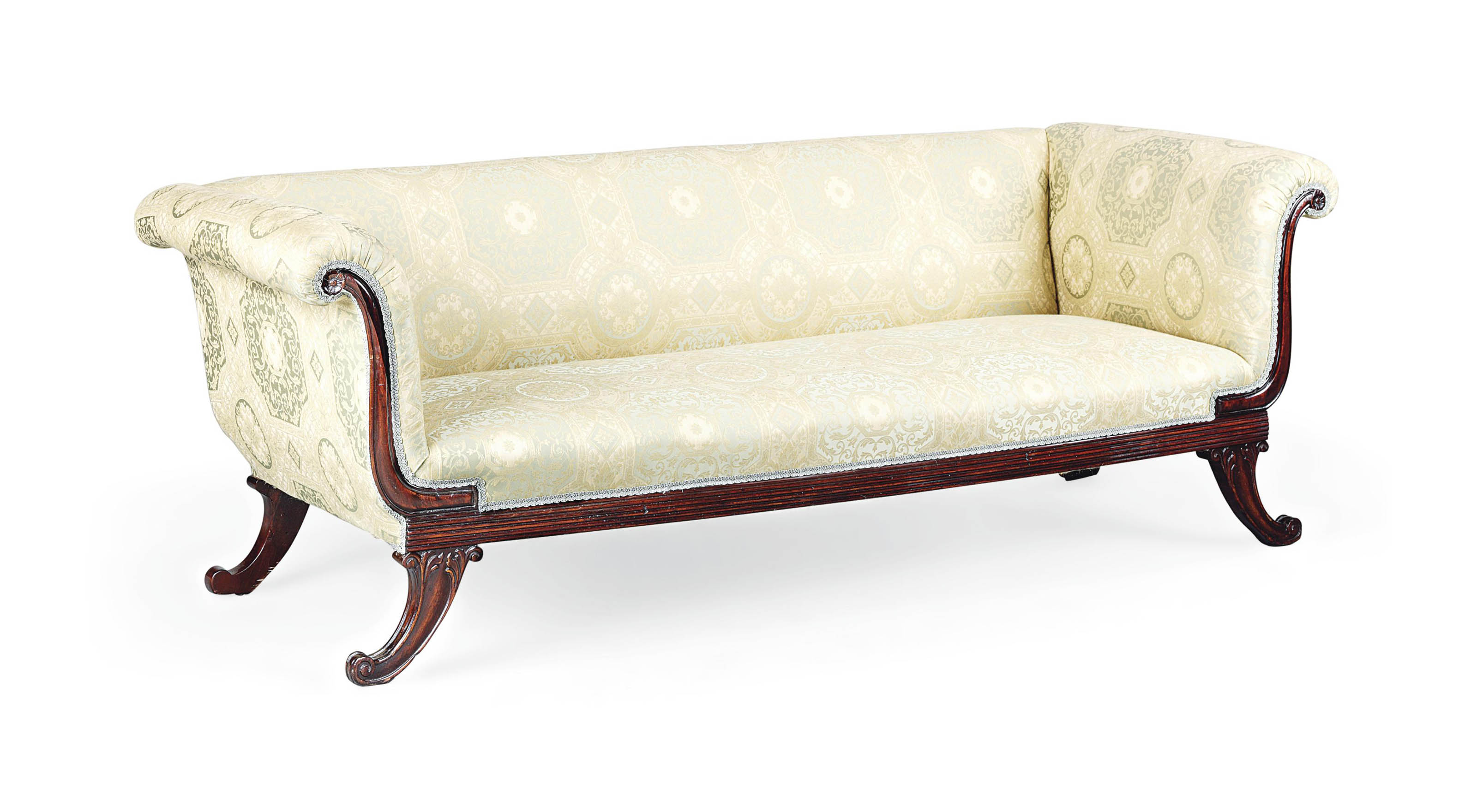 A MAHOGANY SOFA , OF REGENCY STYLE, SECOND HALF 20TH CENTURY Christie's