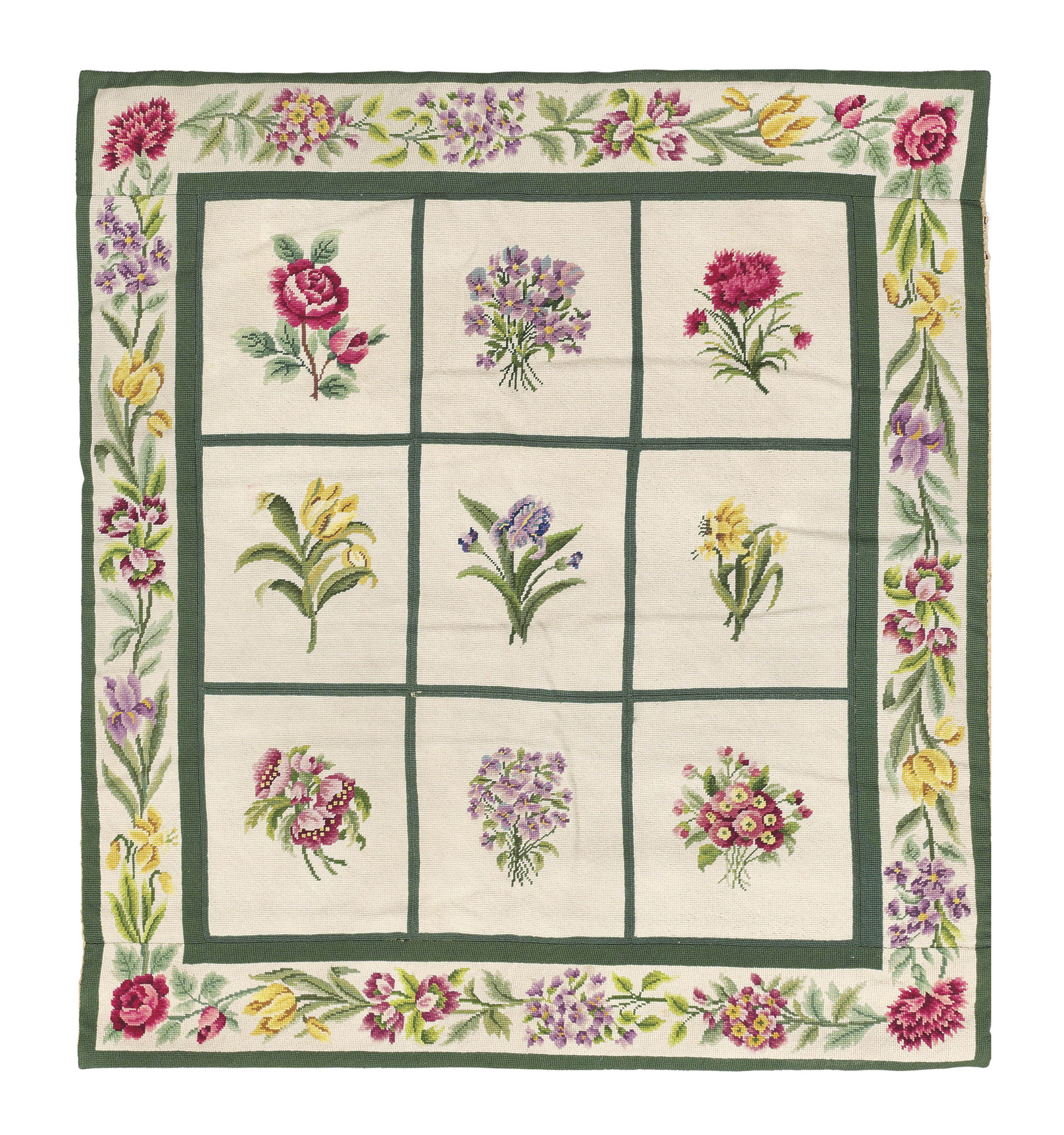 A European needlepoint rug Christie's