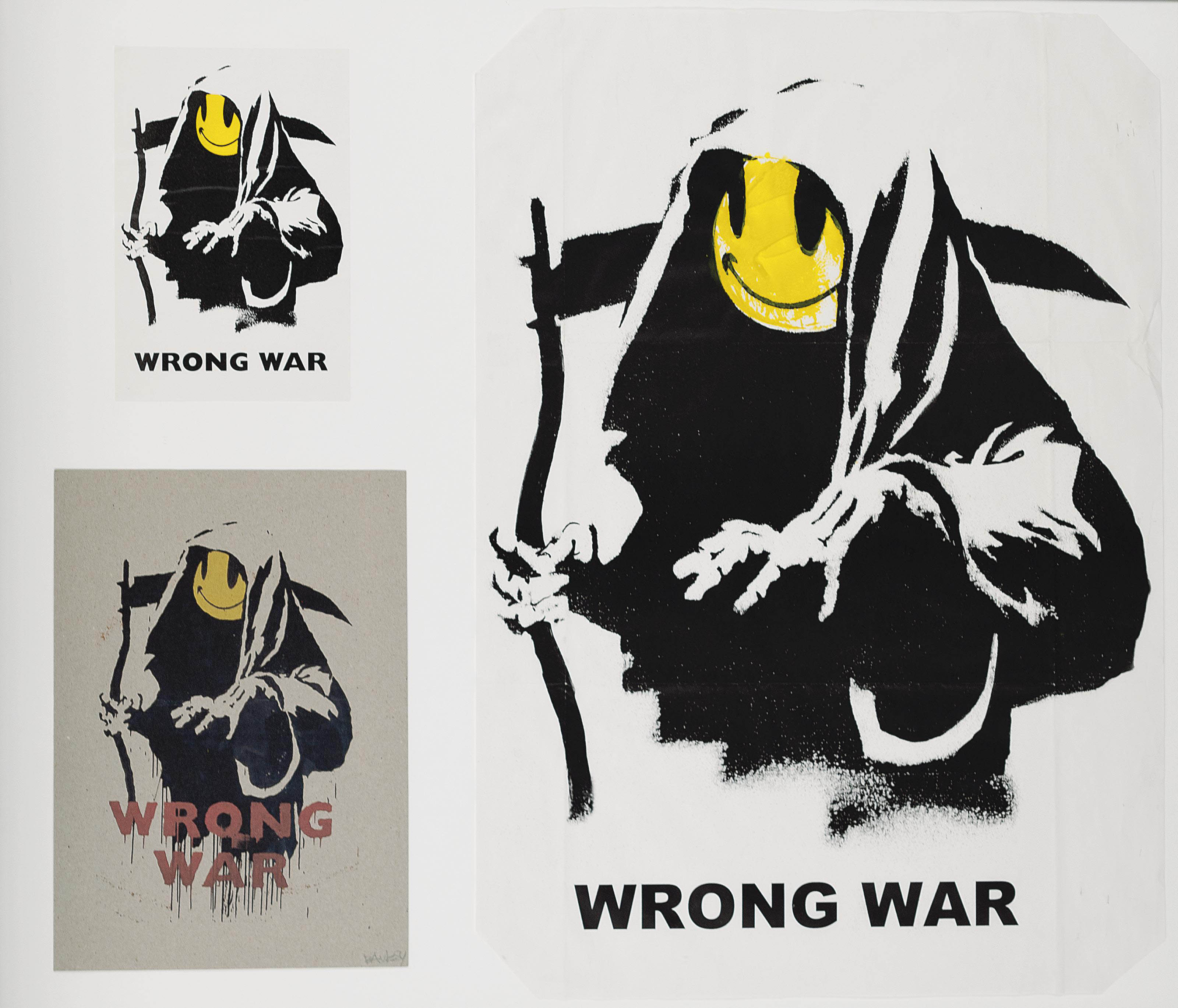 Banksy (B. 1975) , Wrong War, from Pax Britannica: A Hellish Place
