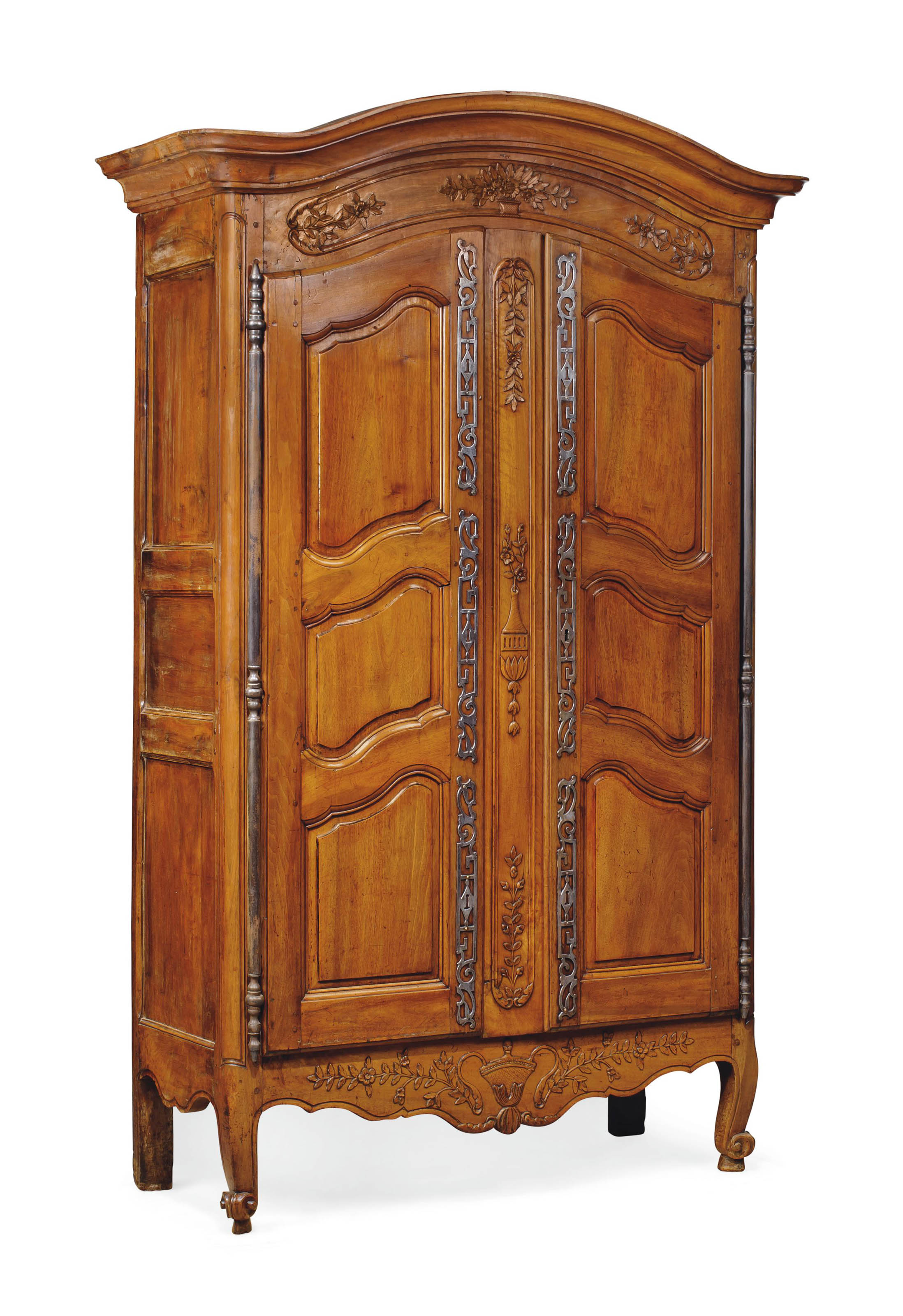 A FRENCH PROVINCIAL WALNUT ARMOIRE , LATE 18TH CENTURY Christie's