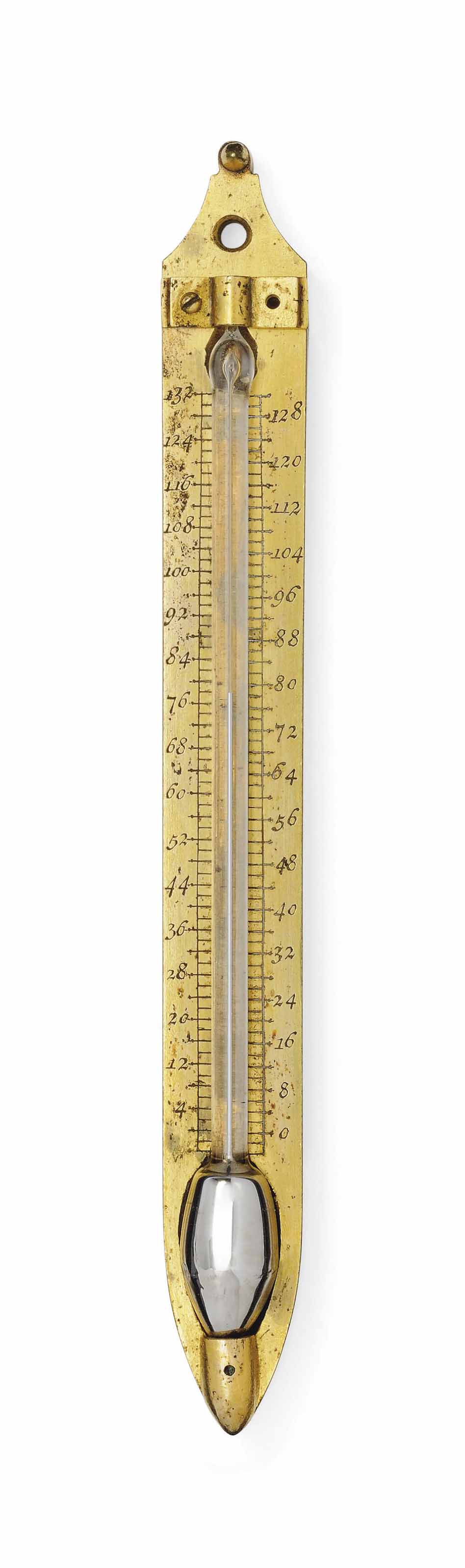A SIGNED FAHRENHEIT THERMOMETER SCALE , DANIEL GABRIEL FAHRENHEIT (16861736) Christie's