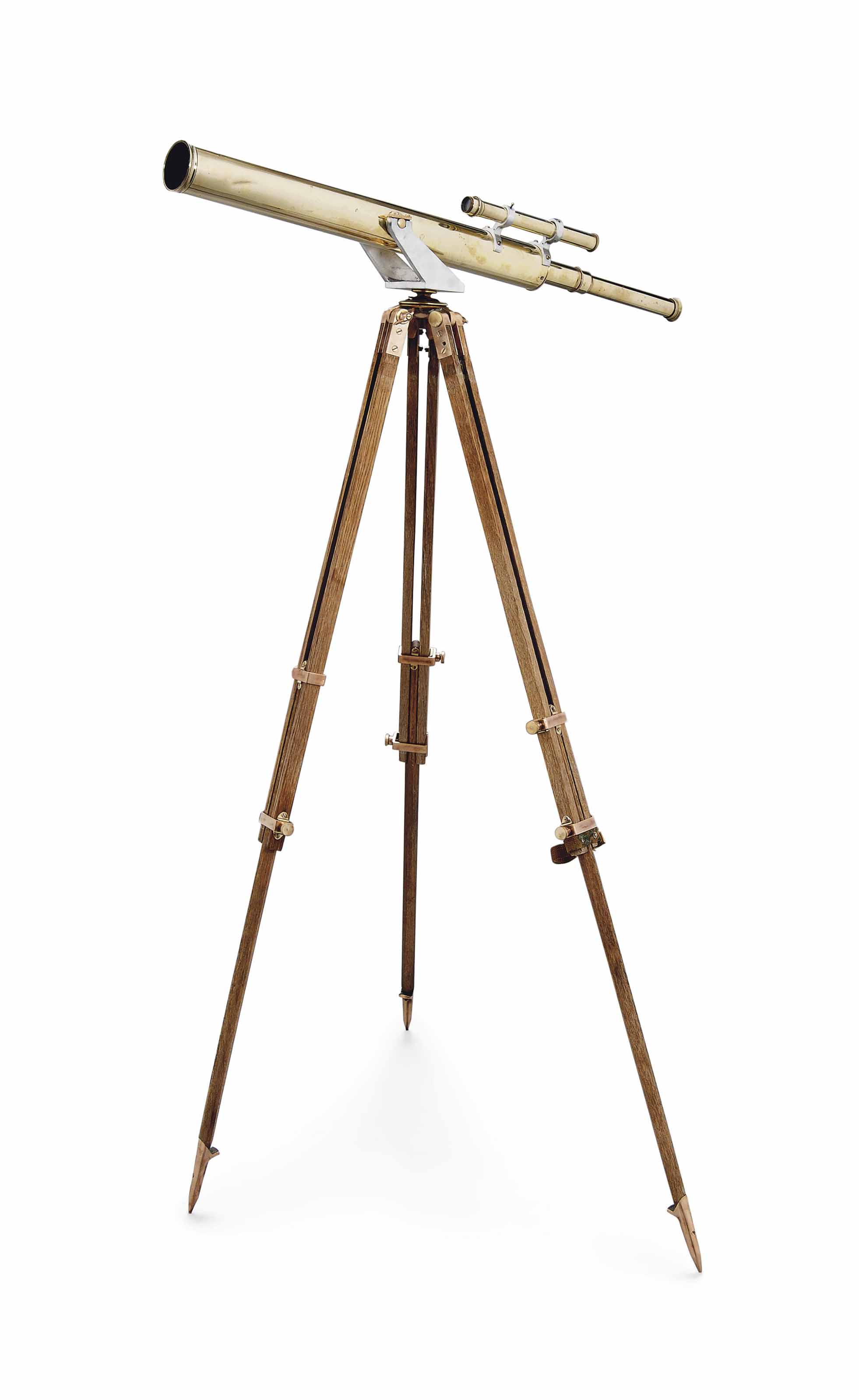 AN ENGLISH 2½INCH REFRACTING TELESCOPE , EARLY 20TH CENTURY Christie's