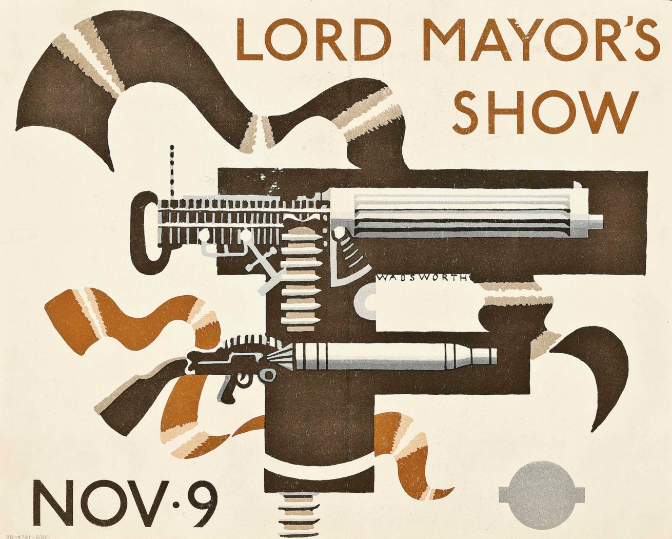 Edward Alexander Wadsworth (18891949) , LORD MAYOR'S SHOW Christie's