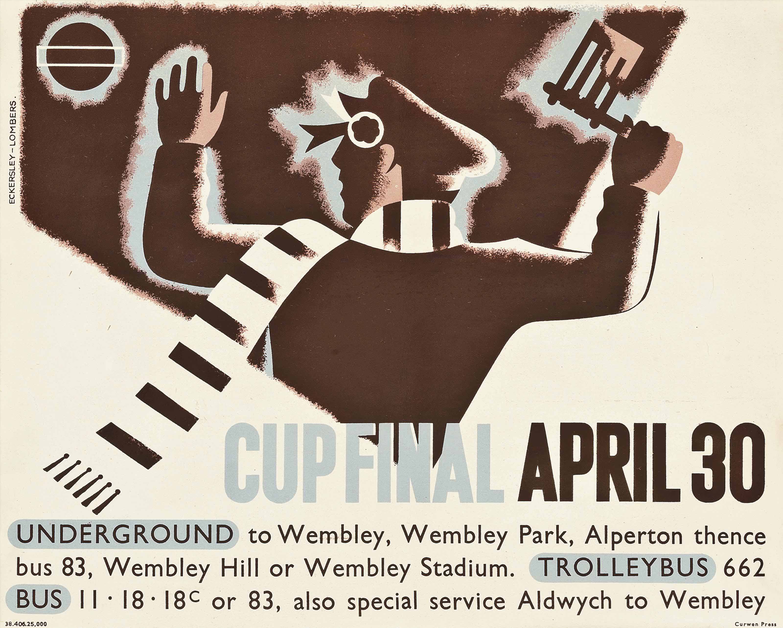 Tom Eckersley (1914-1997) & Eric Lombers (1914-1978)