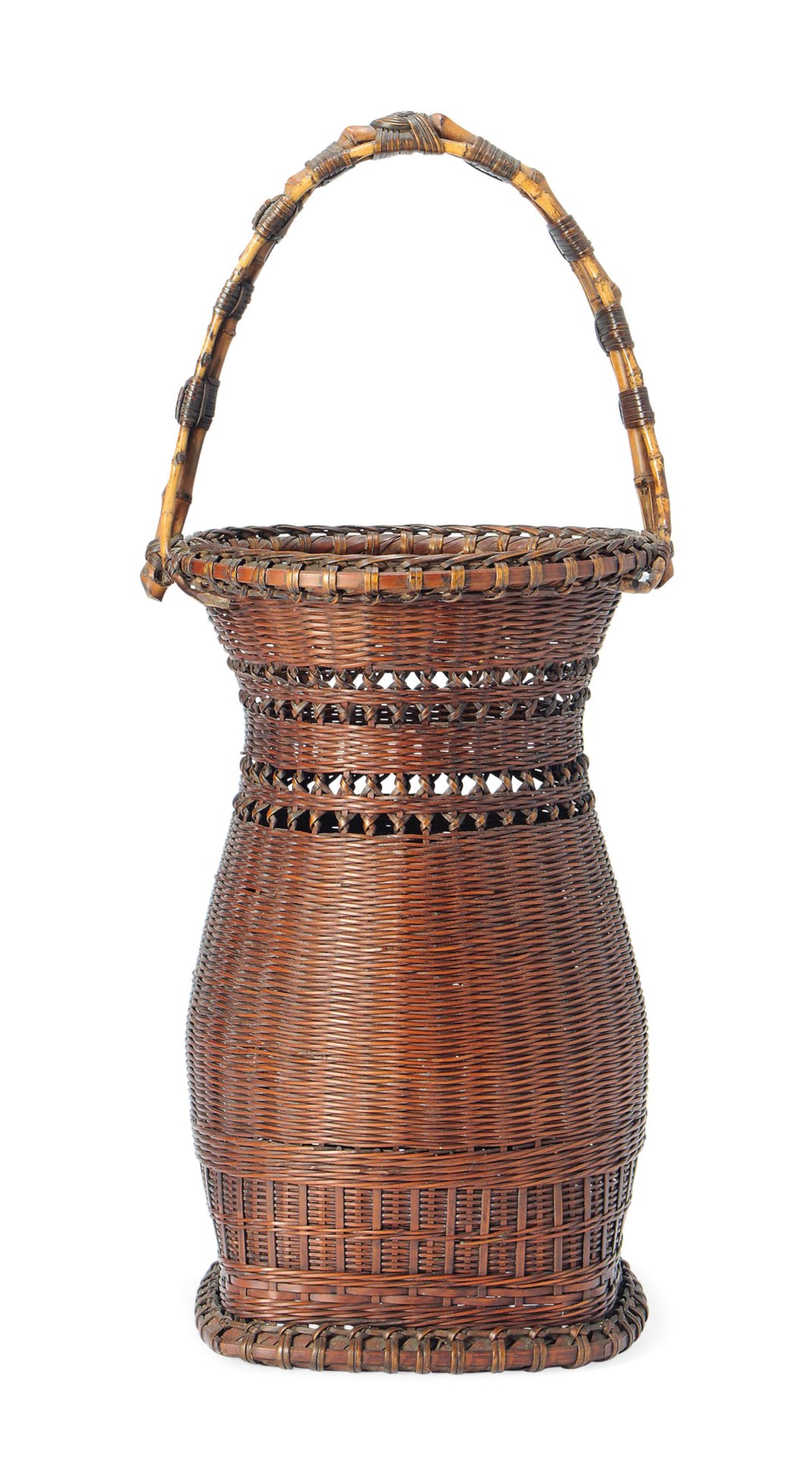 A Woven Bamboo Basket