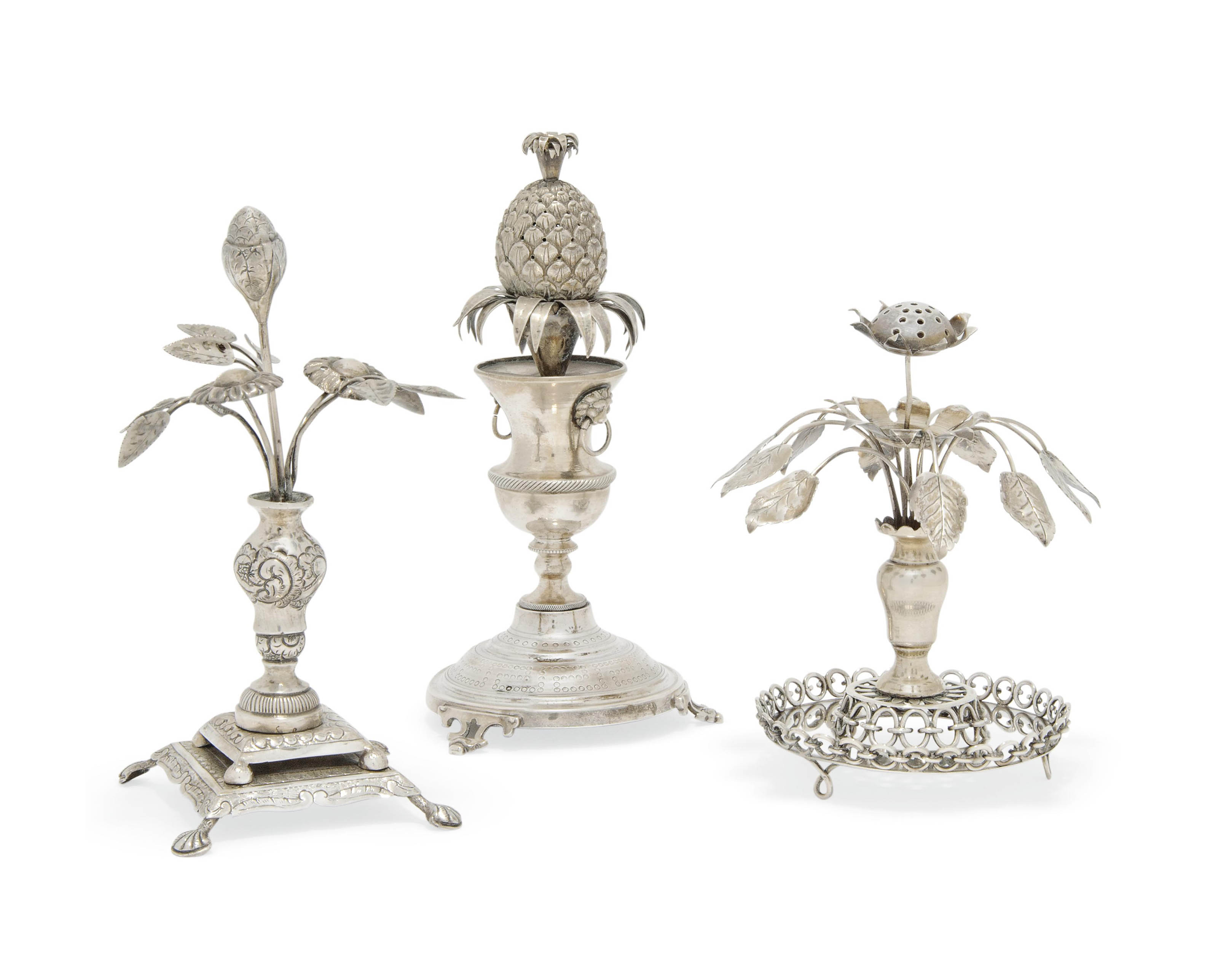 Toothpick top holder silver
