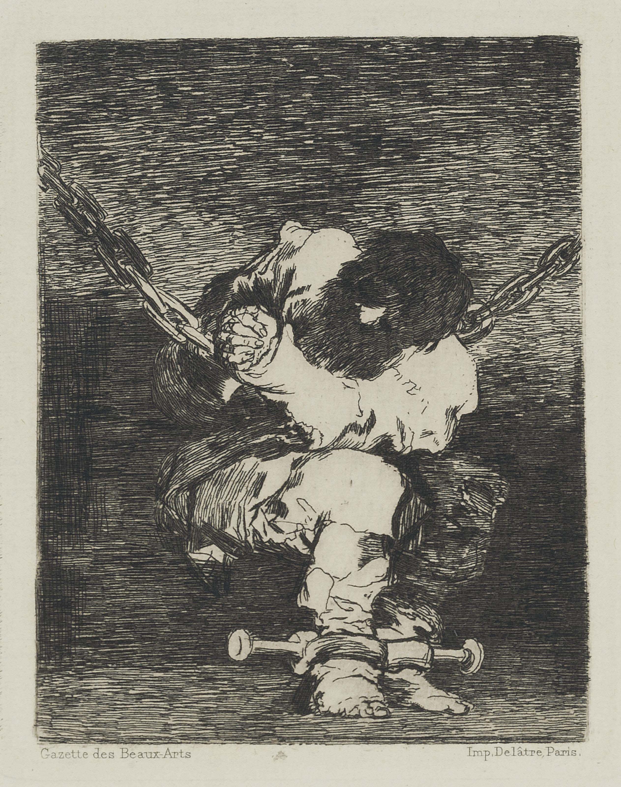 Tan bárbara la Seguridad como el Delito ('The Little Prisoner') (Delteil 31; Harris 26)
