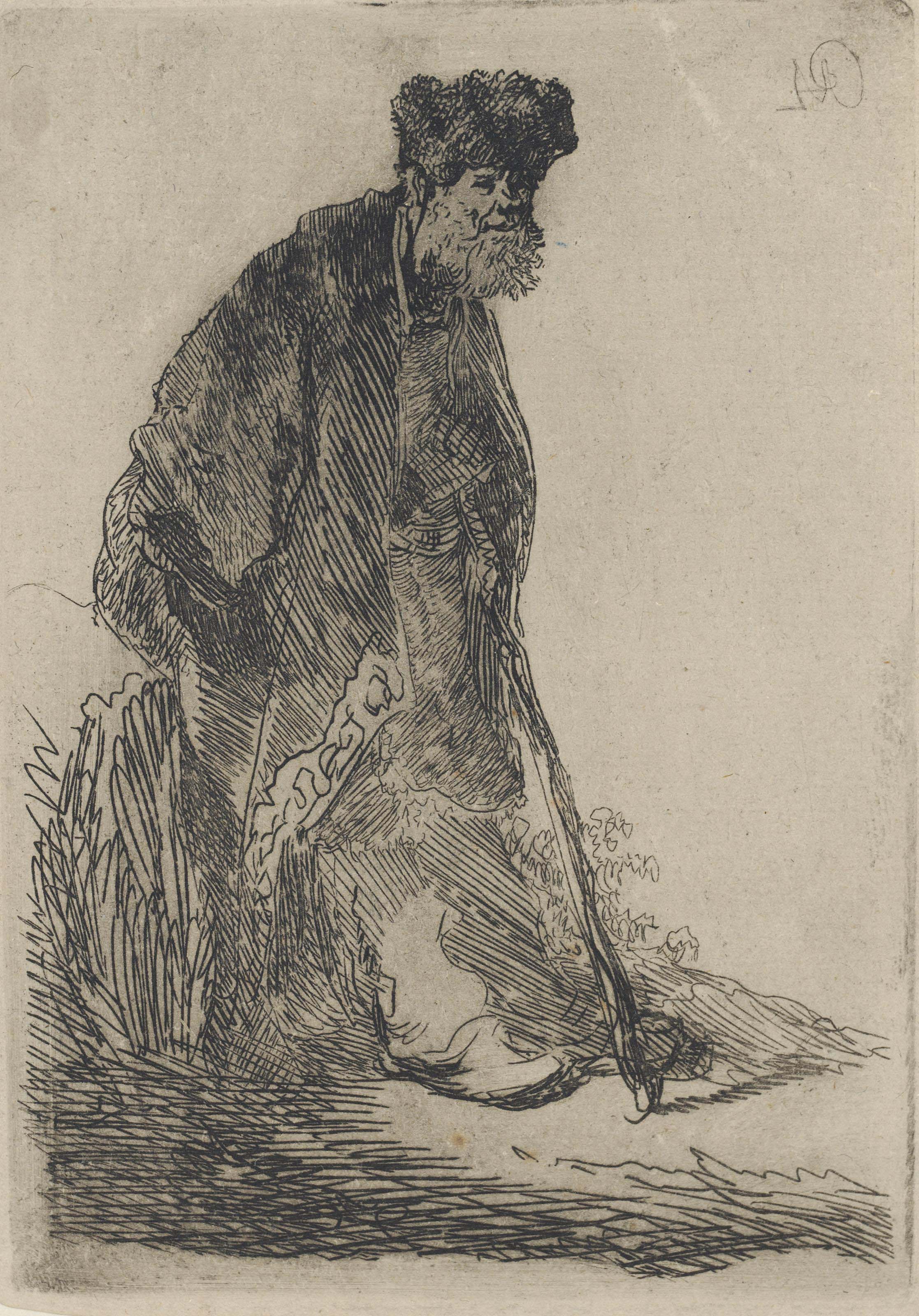 Rembrandt Harmensz. van Rijn (16061669) , Man in a Coat and Fur Cap