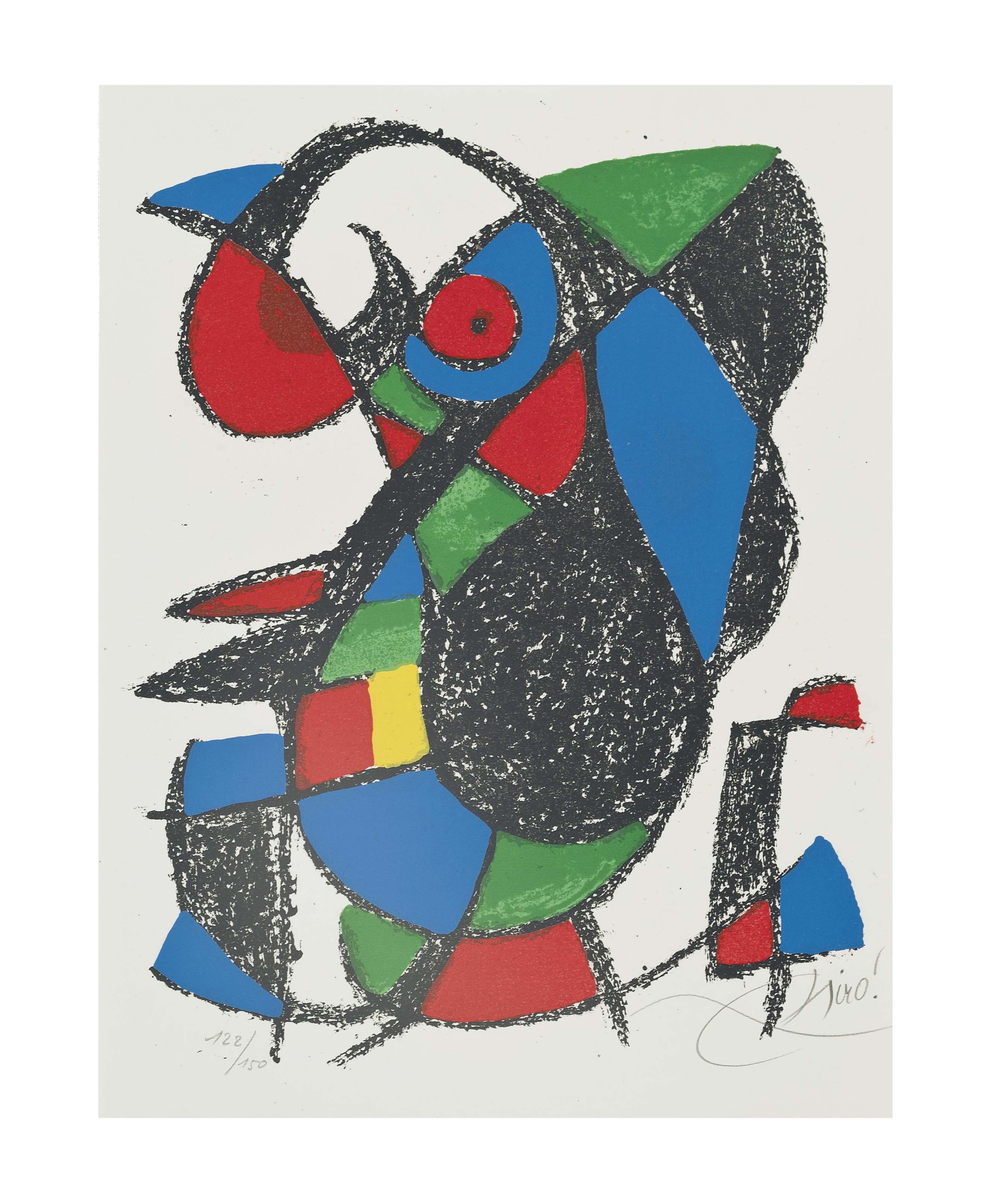 Joan Miro (18931983) , Raymond Queneau, Joan Miro