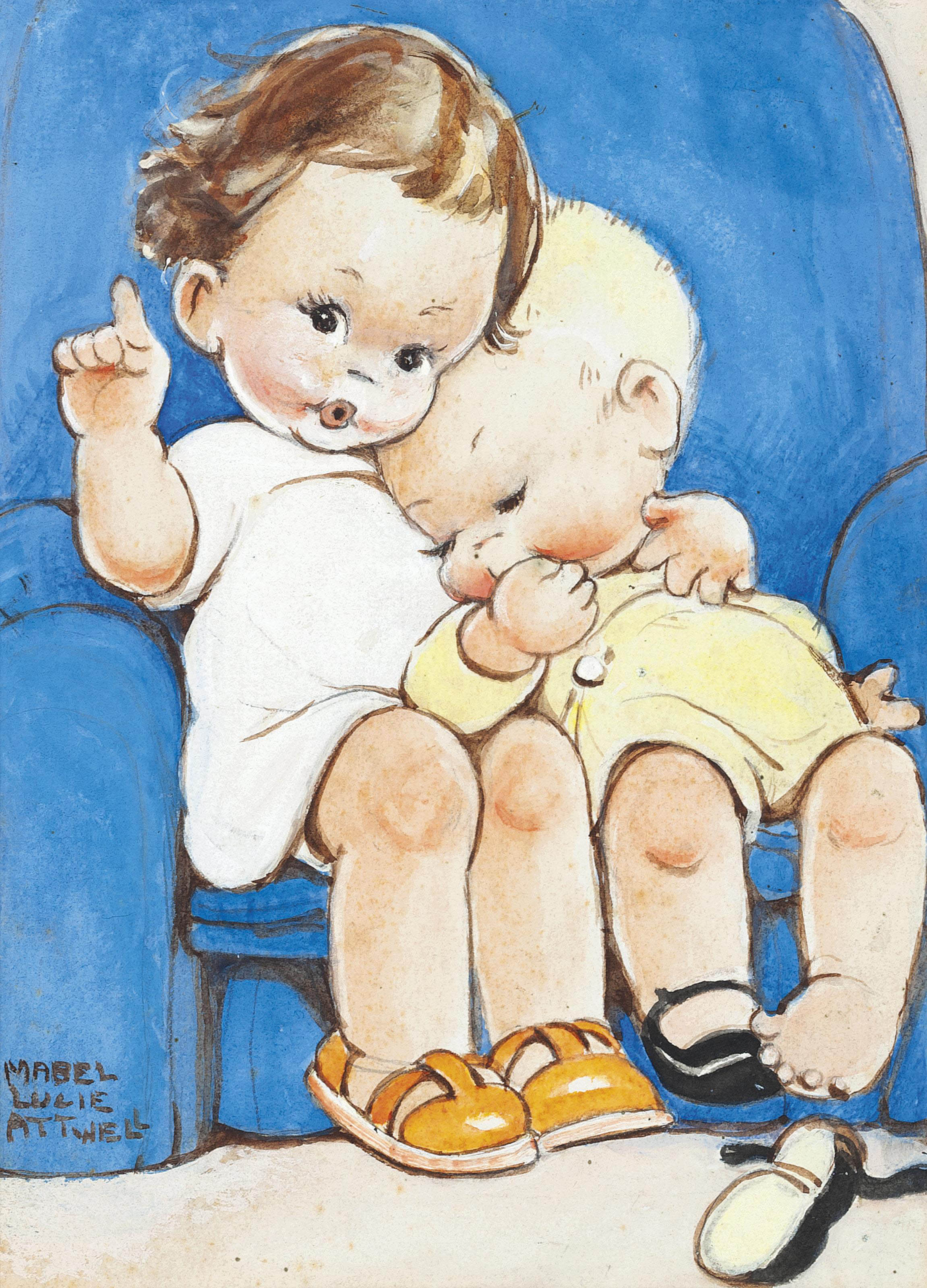 Mabel Lucie Attwell (1879-1964) , 