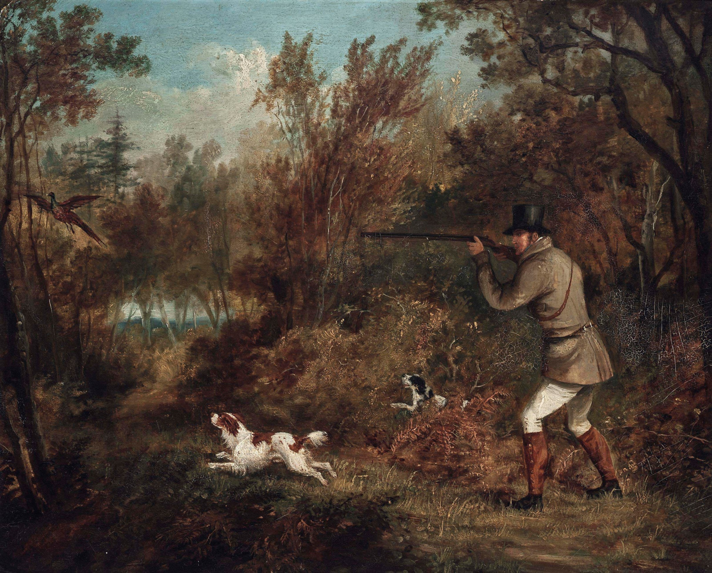 Richard Barrett Davis (1782-1854) , A pheasant shoot | Christie's