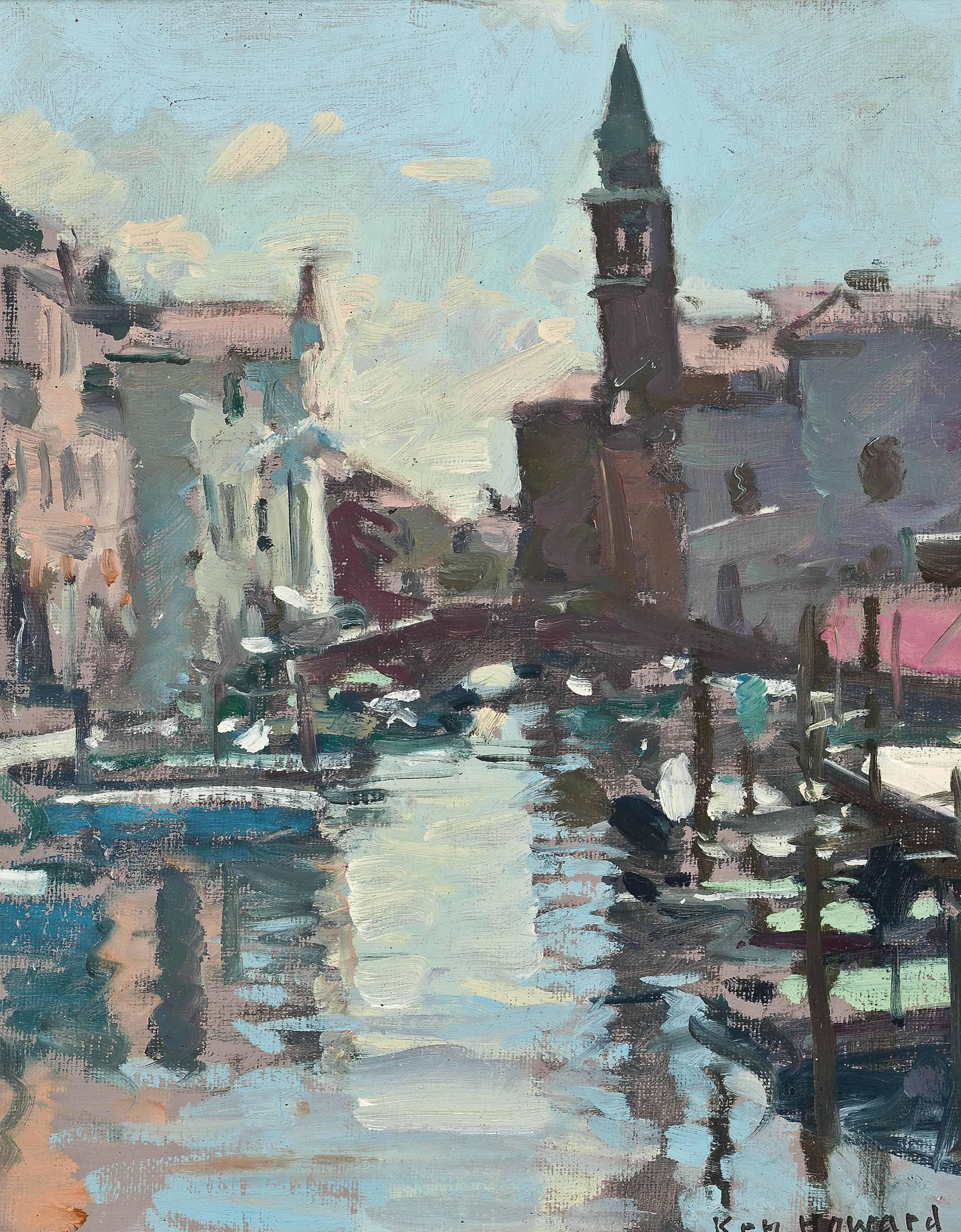 Ken Howard, R.A. (b. 1932) , Chioggia, Venice Christie's