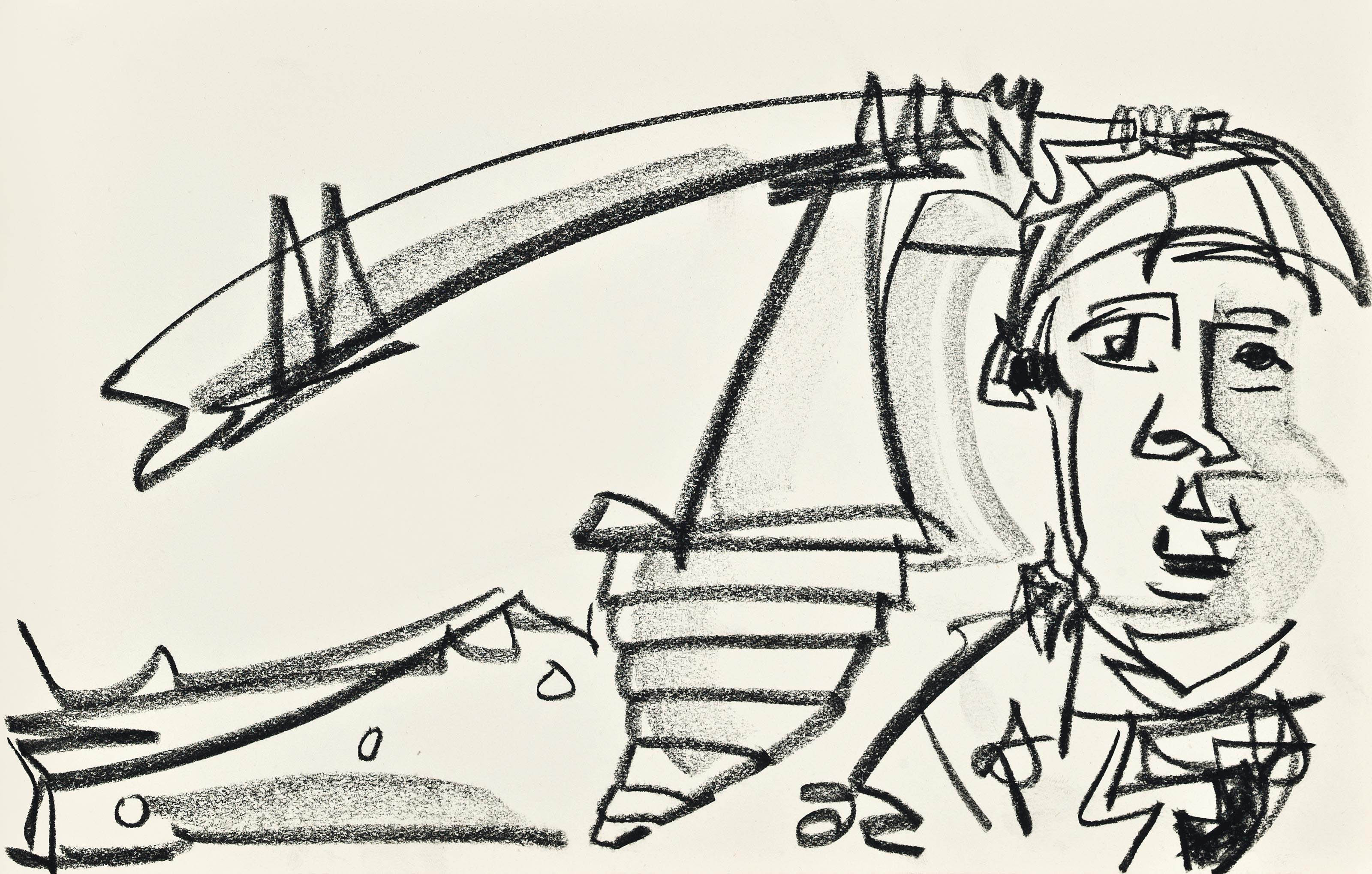 David Carr (1915-1968) , Two sketchbooks: Mechanical detritus; Man and  Machine studies | Christie's, image size:3200x2038