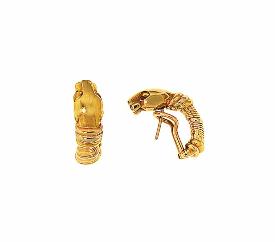 cartier jaguar earrings