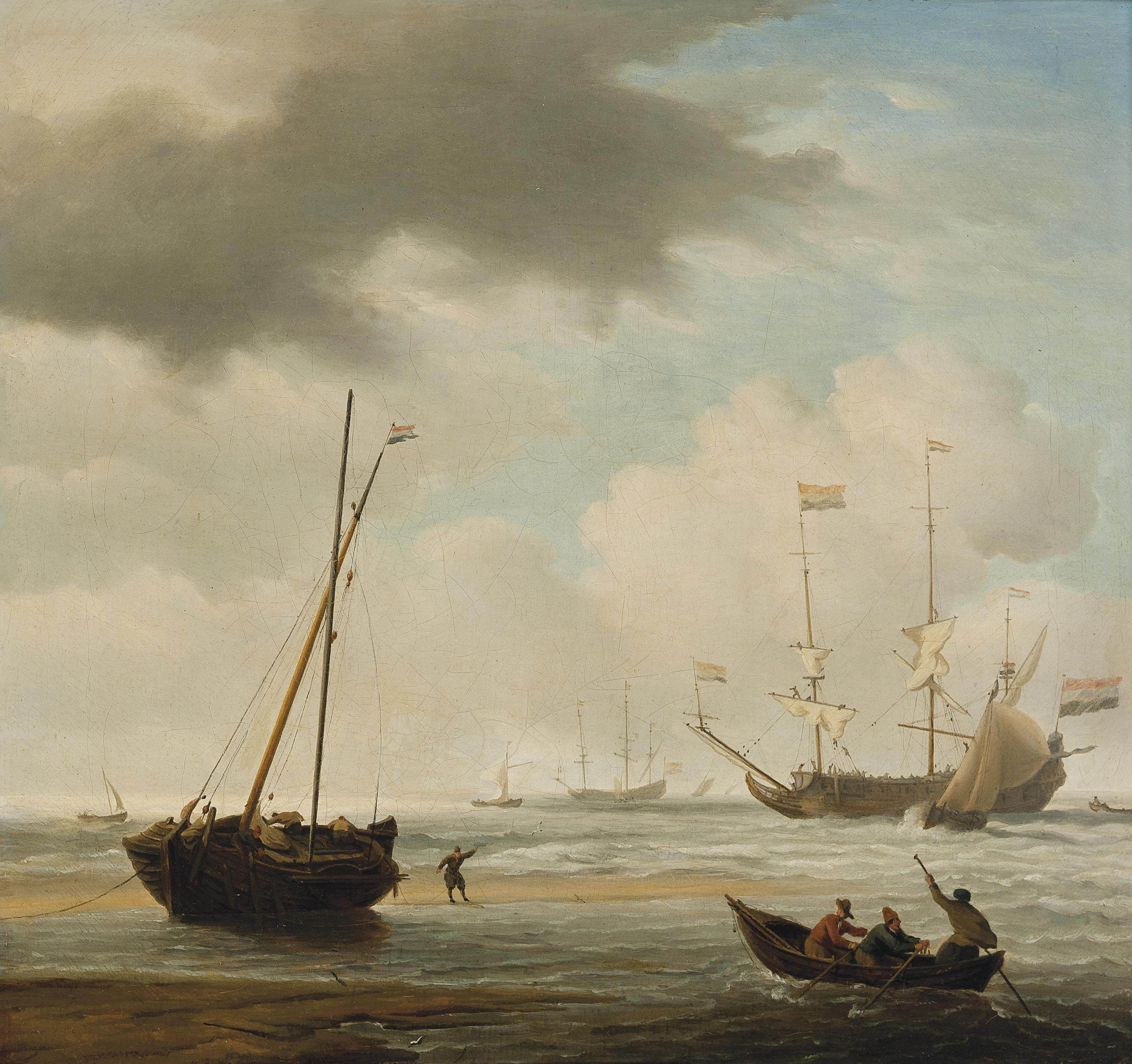 Willem van de Velde II (Leiden 16331707 London) and Studio