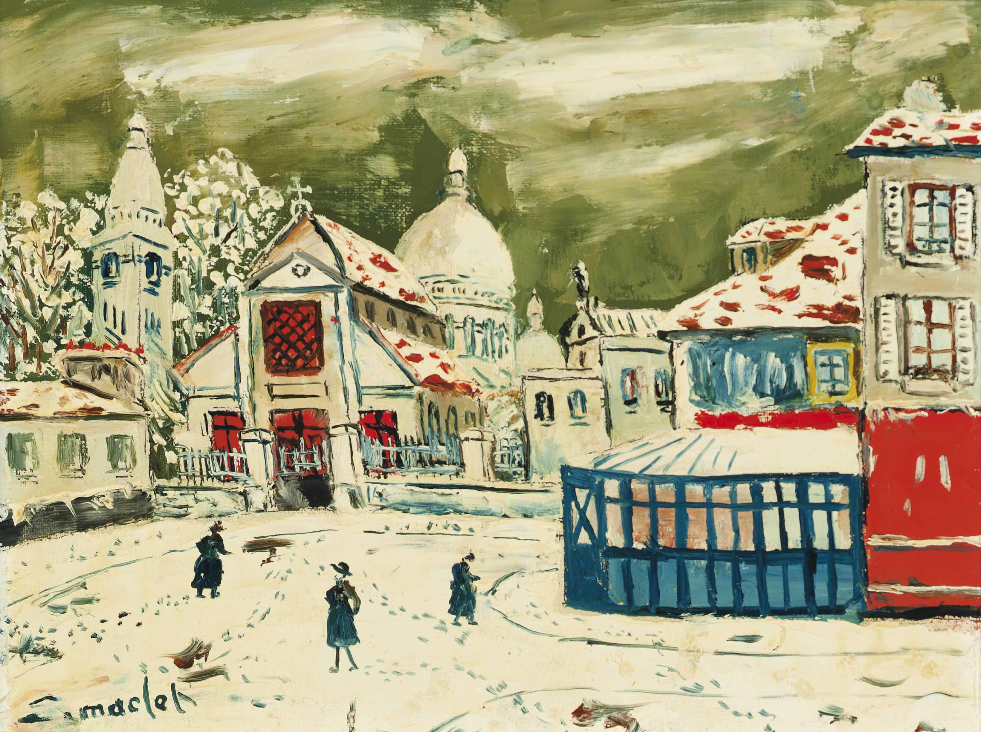 Alphonse Léon Quizet (1885-1955) , Le Prés-St.-Gervais