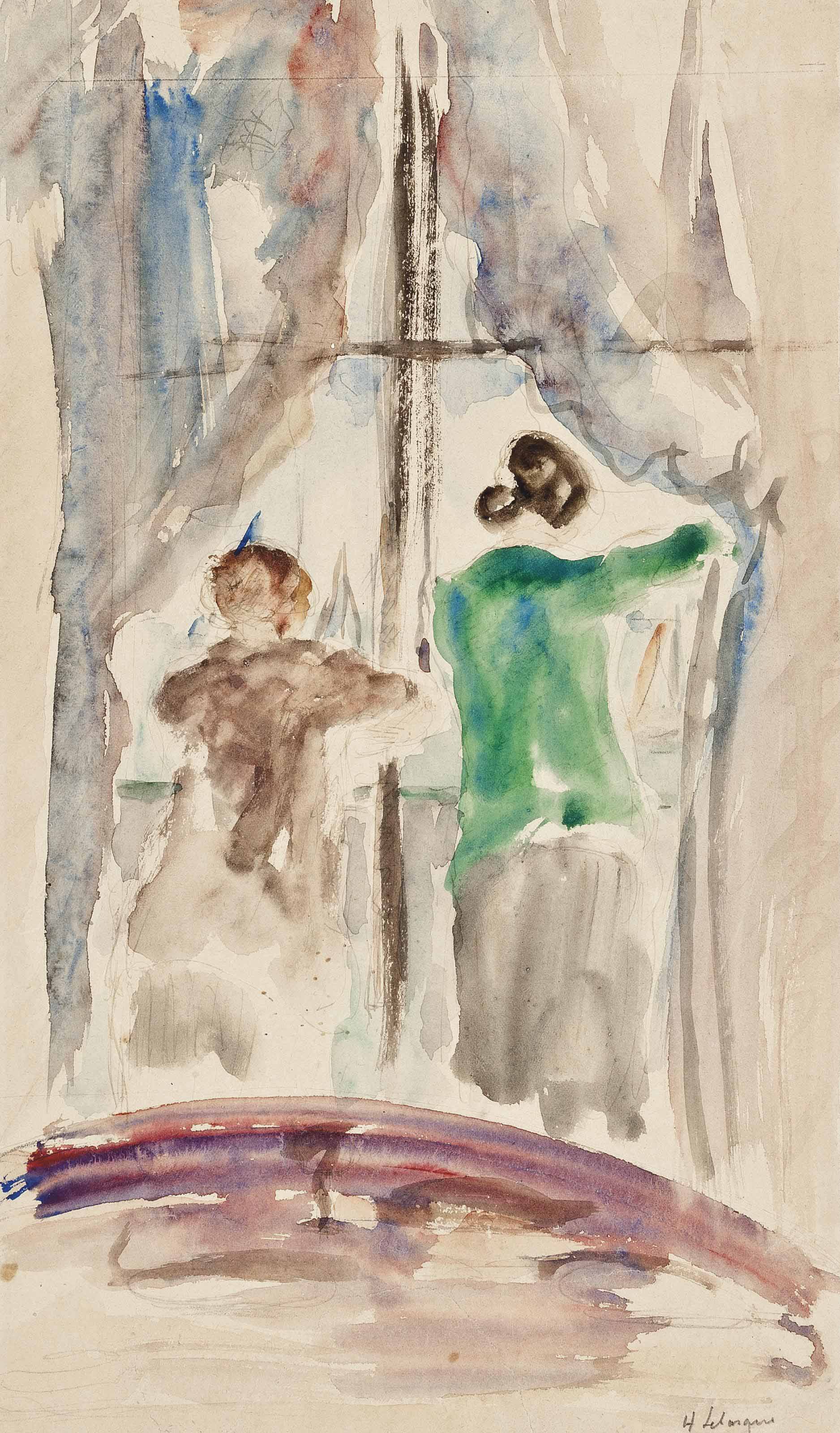 Alphonse Léon Quizet (1885-1955) , Le Prés-St.-Gervais