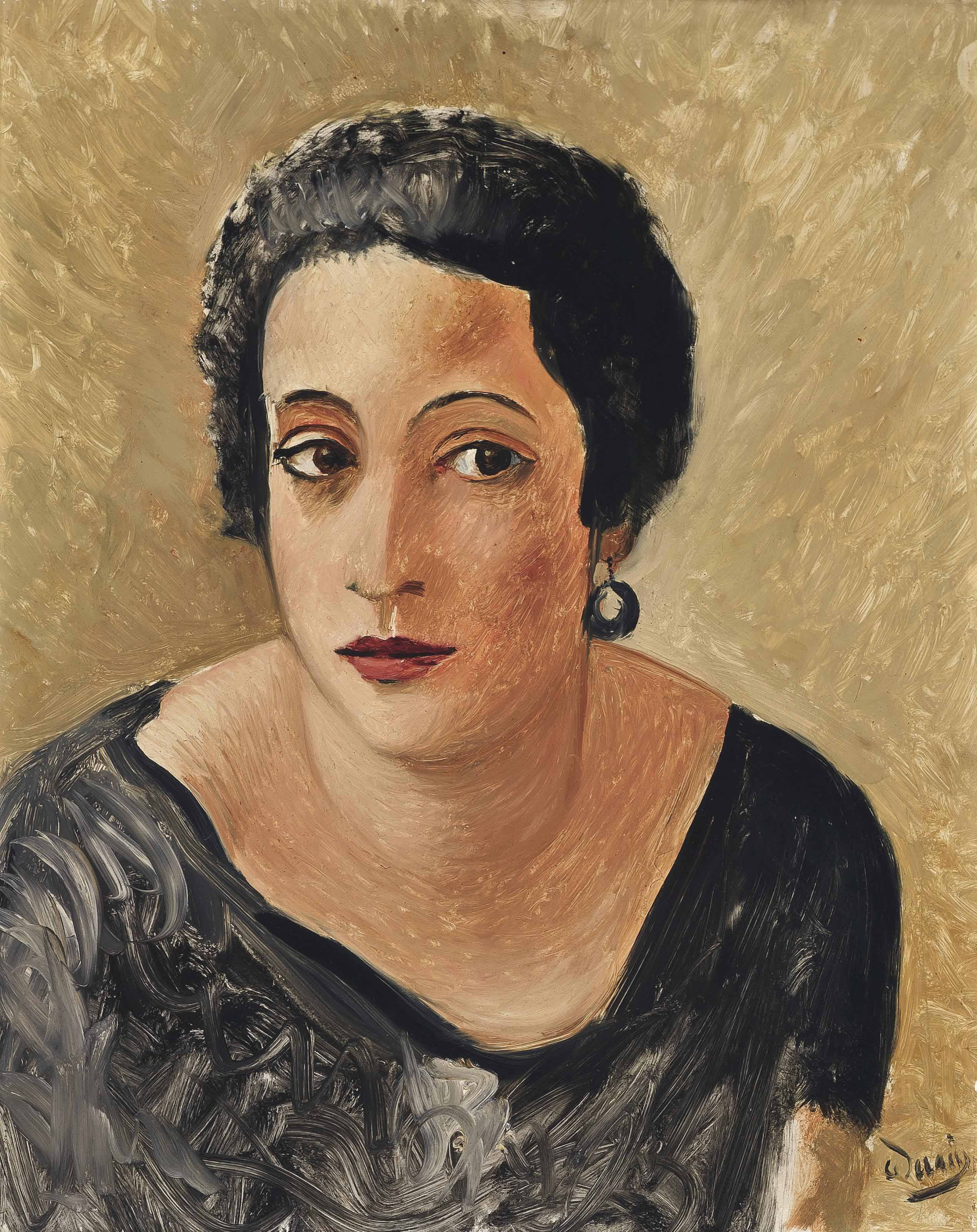 André Derain (1880-1954) , Portrait de Madame Francis Carco | Christie's