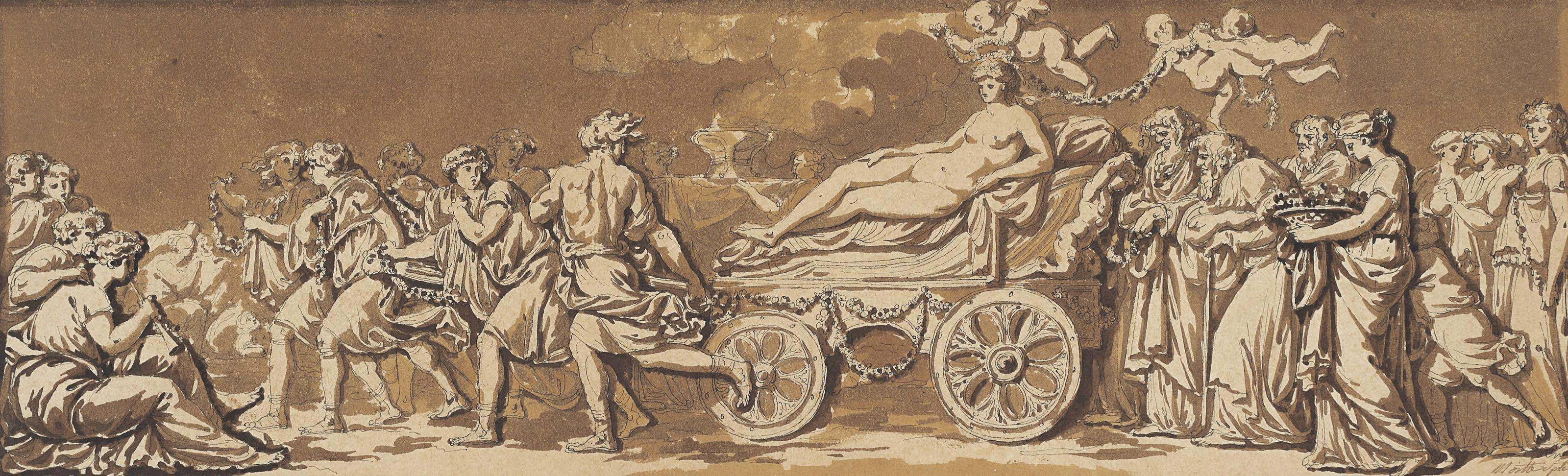 Jean-Guillaume Moitte (Paris 1746-1810) , The Triumph of Venus