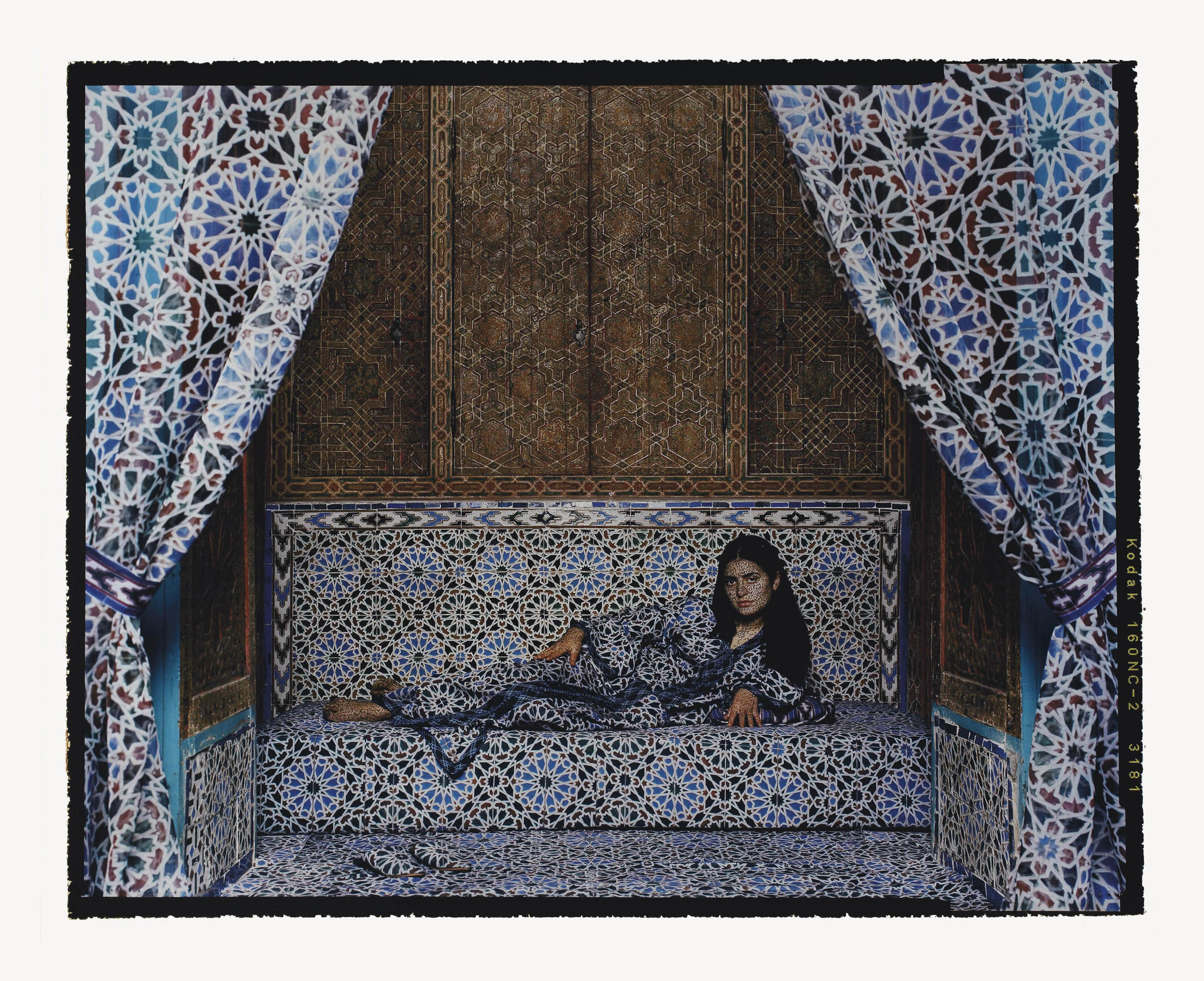 Lalla Essaydi (Moroccan, B. 1956) , Harem #16 | Christie's
