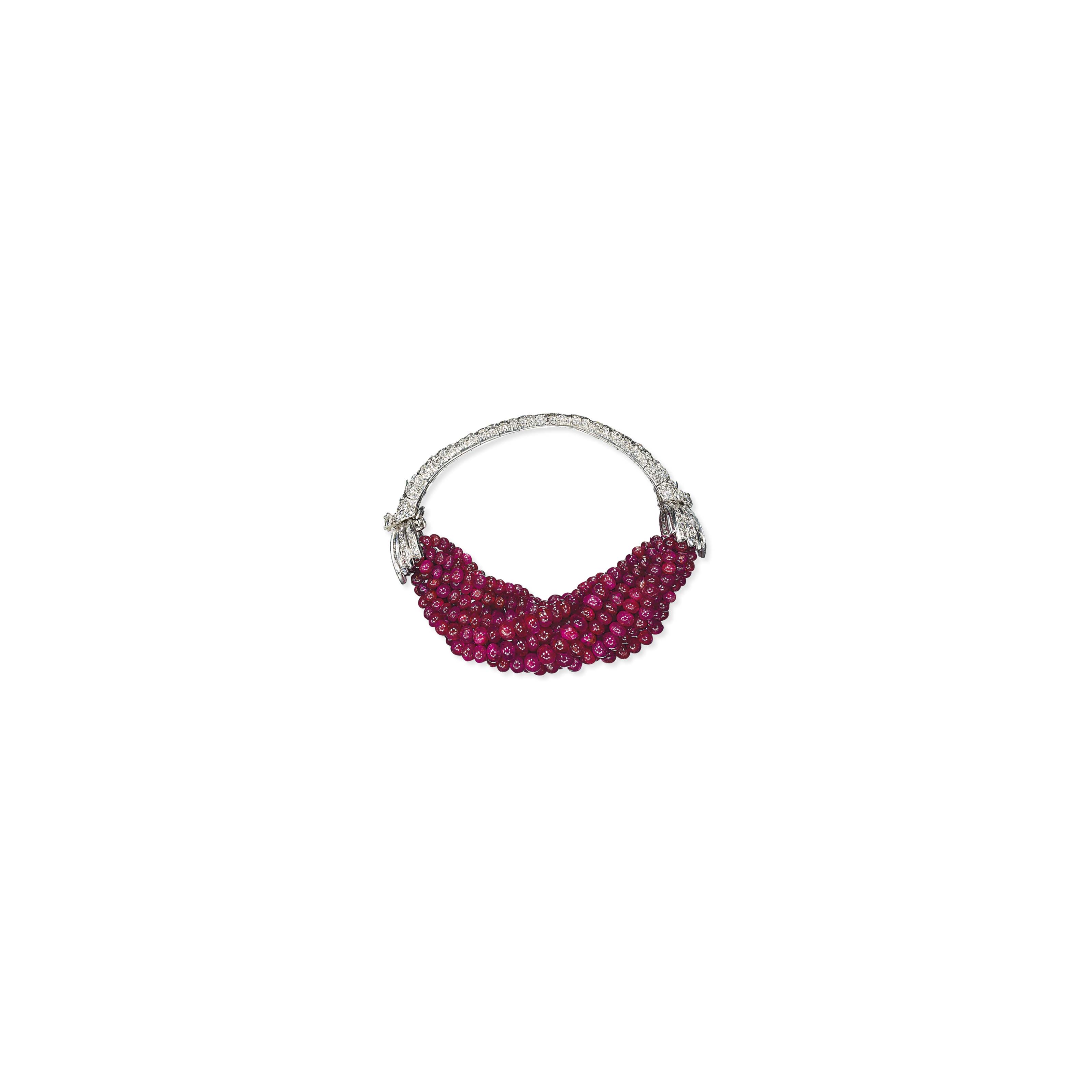 A RUBY AND DIAMOND RING, BY CHAUMET | Christie's