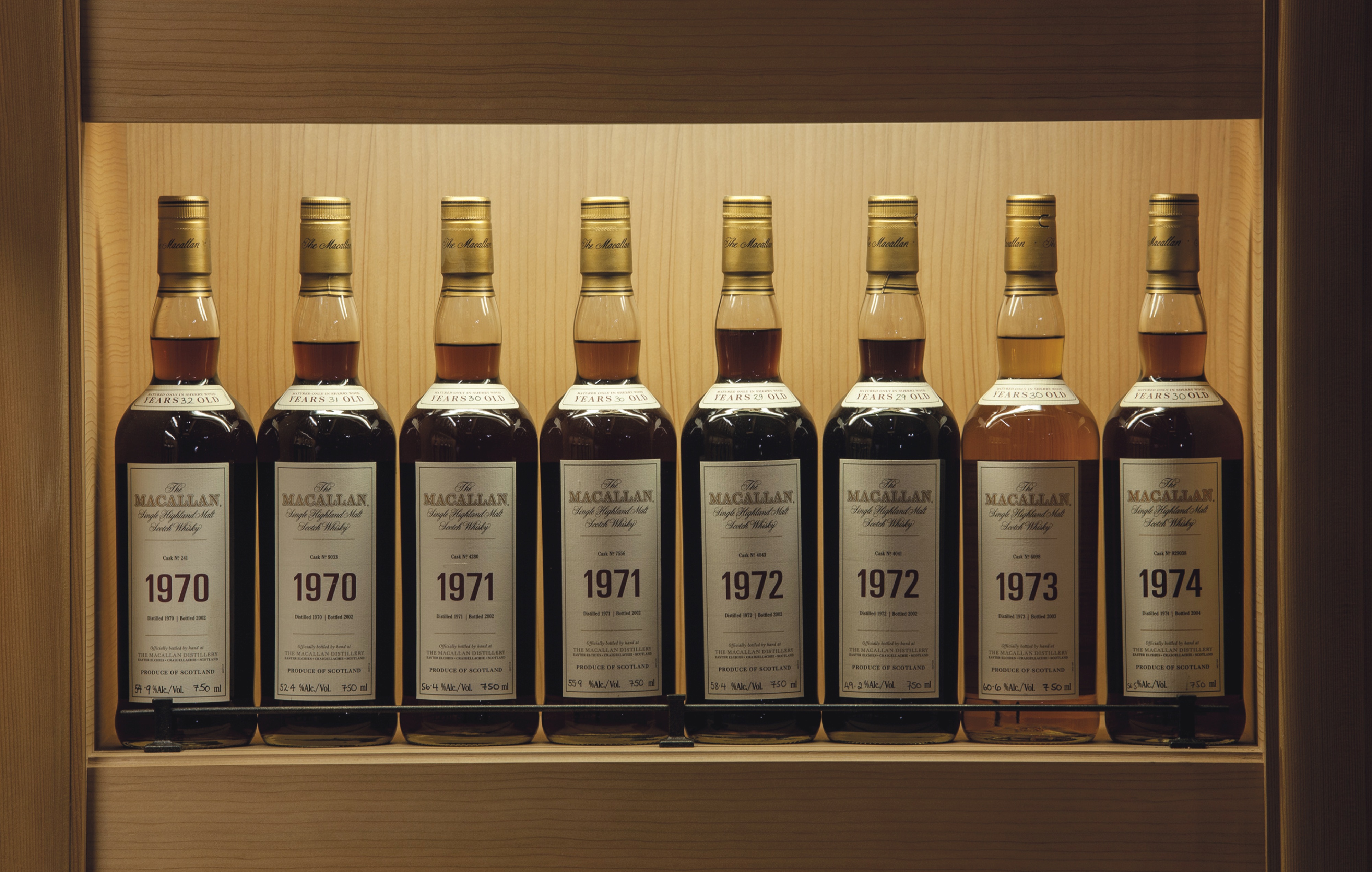 Macallan 30 Year Old 1 Bottle Per Lot Wine Spirits Cigars Bottle Christie S