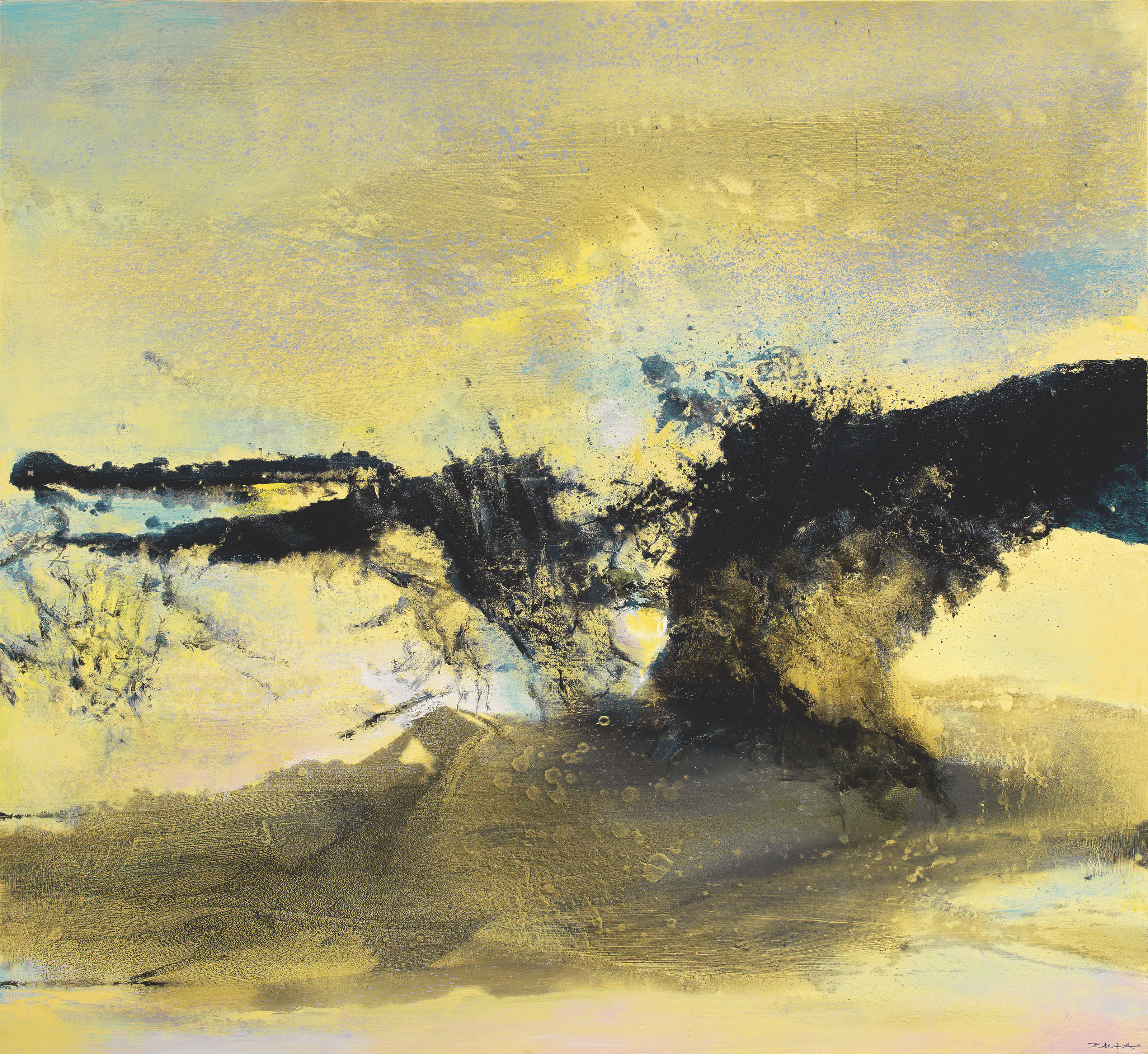 (ZHAO WUJI, French/Chinese, B. 1920)
