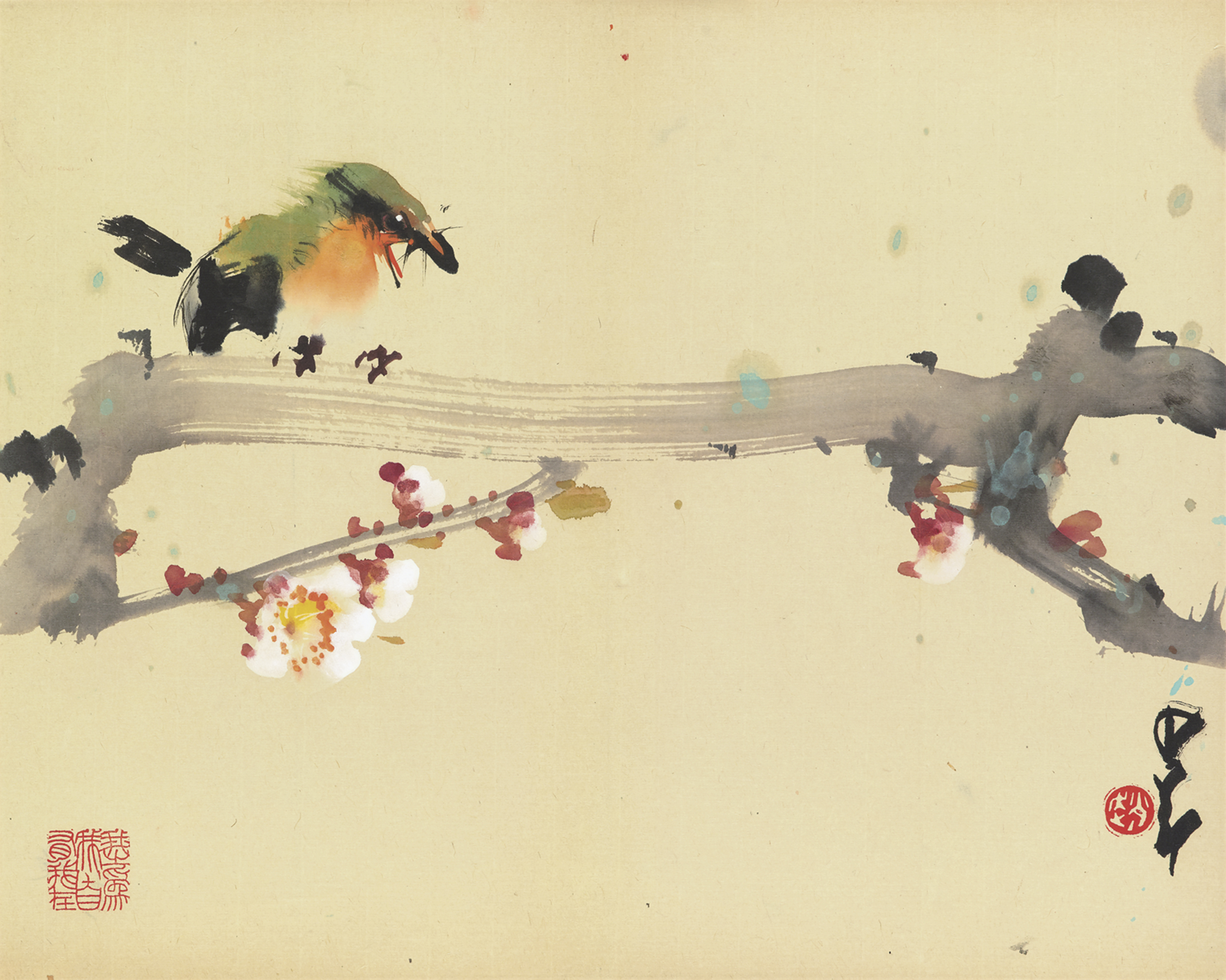 梅花, 關山月| Christie's