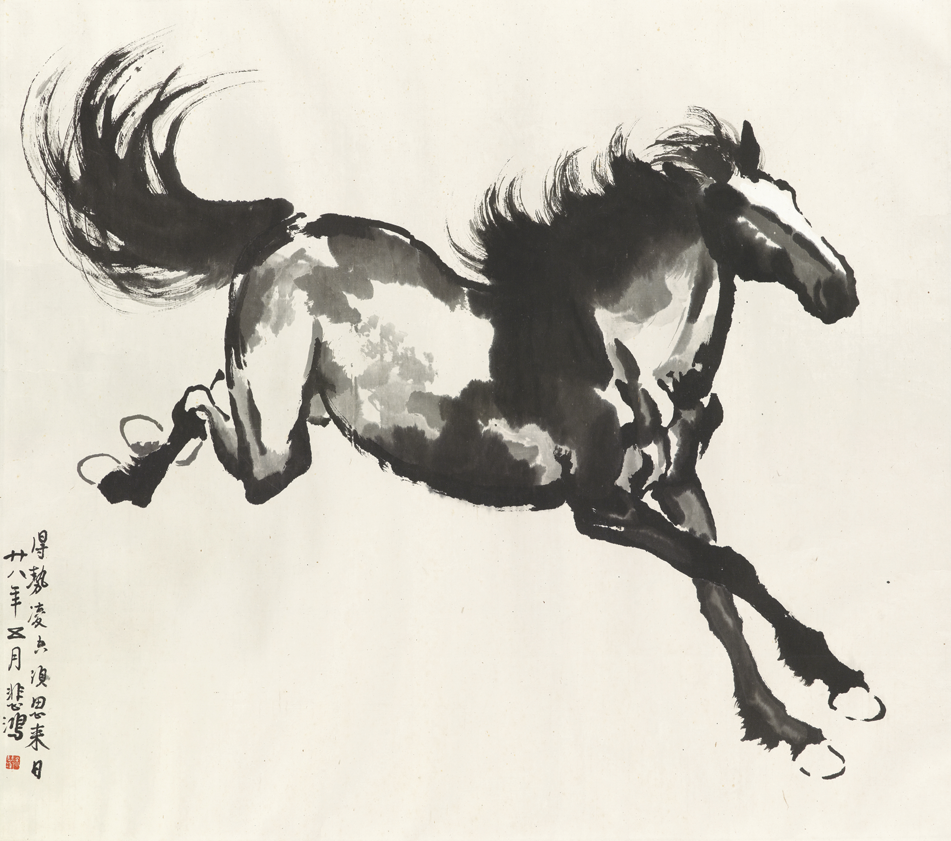 XU BEIHONG (18951953) , Galloping Horse Christie's