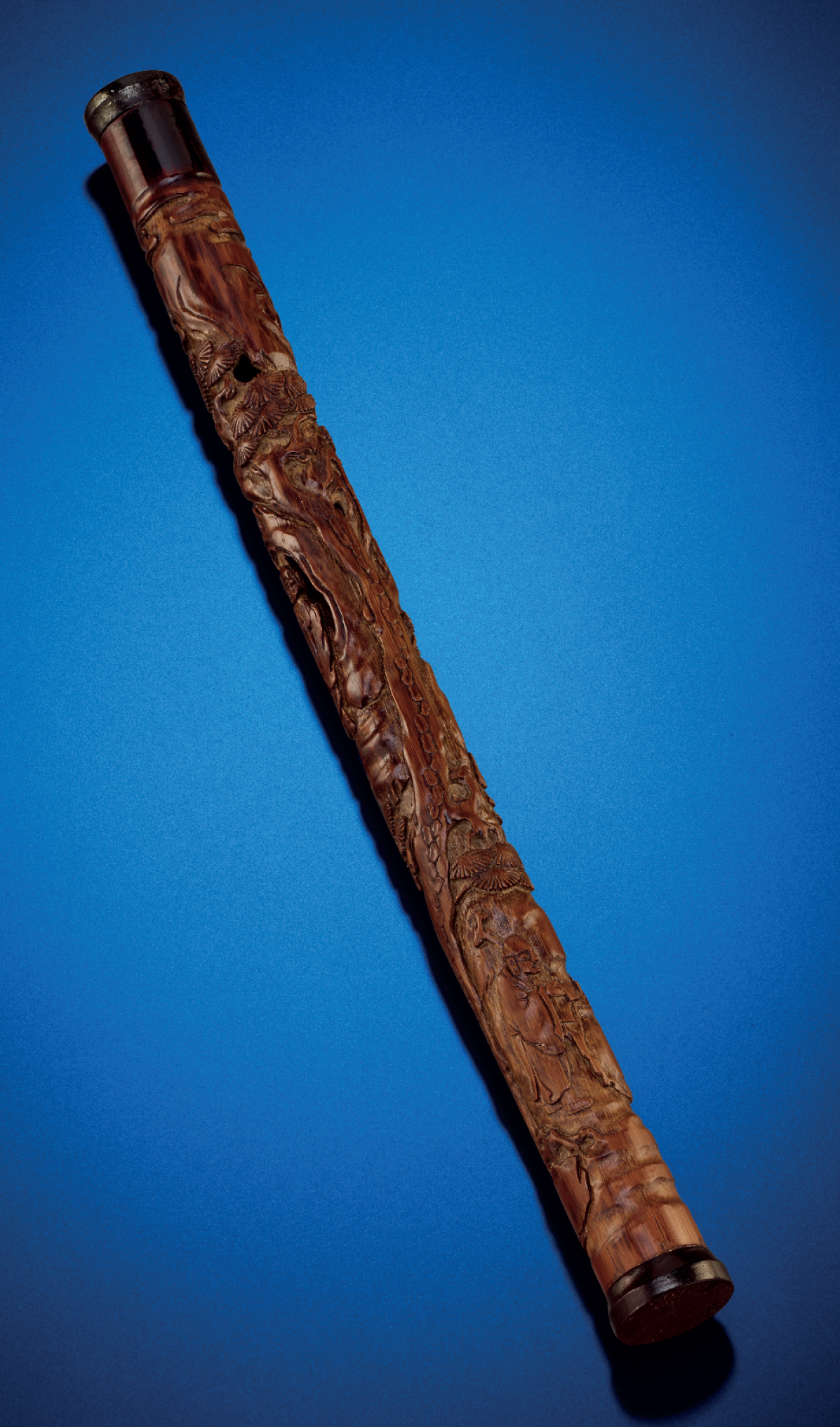 A CARVED BAMBOO INCENSE CONTAINER , QING DYNASTY, 18TH CENTURY Christie's